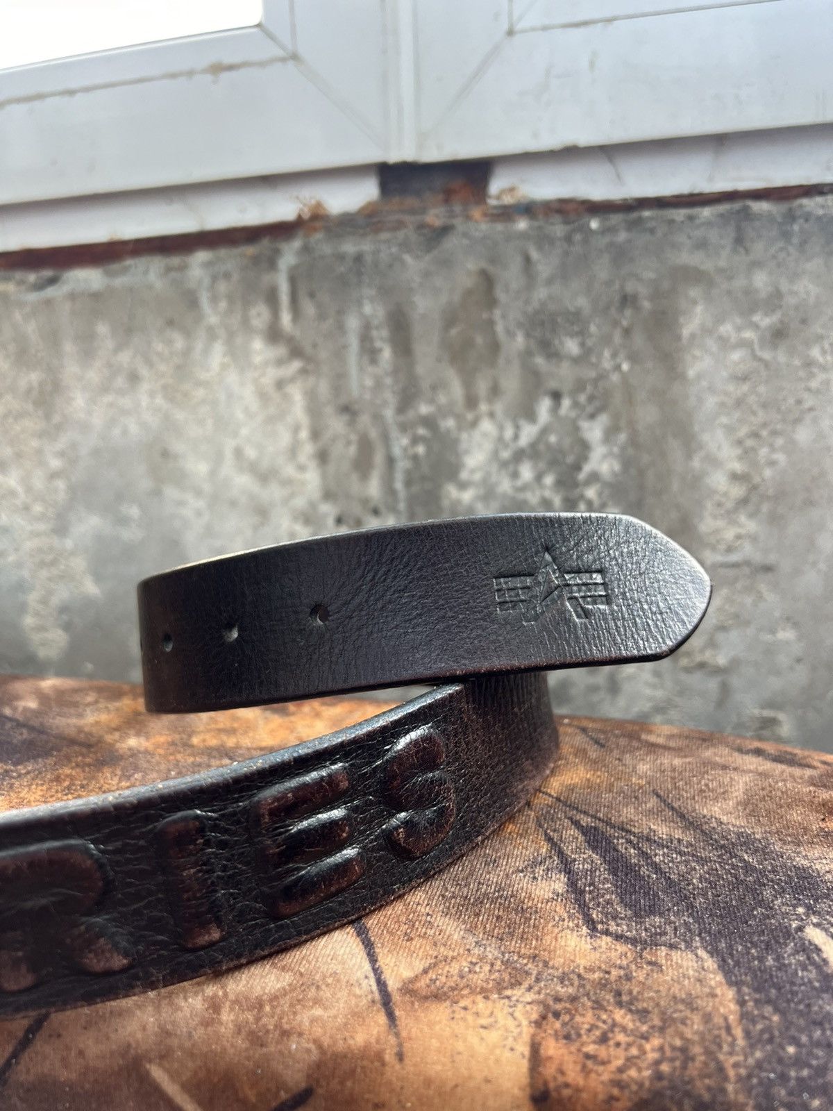 Alpha Industries × Leather Alpha industries belt leather Size ONE SIZE - 5 Thumbnail