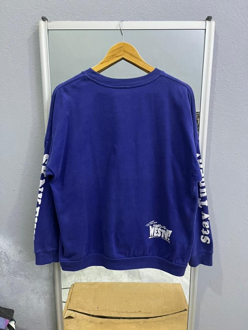 Japanese Brand Johnny’s WESTV “Now On Air” Crewneck Sweatshirt Size US M / EU 48-50 / 2 - 10 Thumbnail