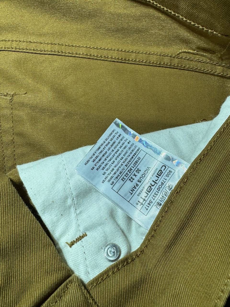 Carhartt × Carhartt Wip Carhartt WIP Vintage Streetwear Casual Pants Beige Size US 30 / EU 46 - 8 Thumbnail