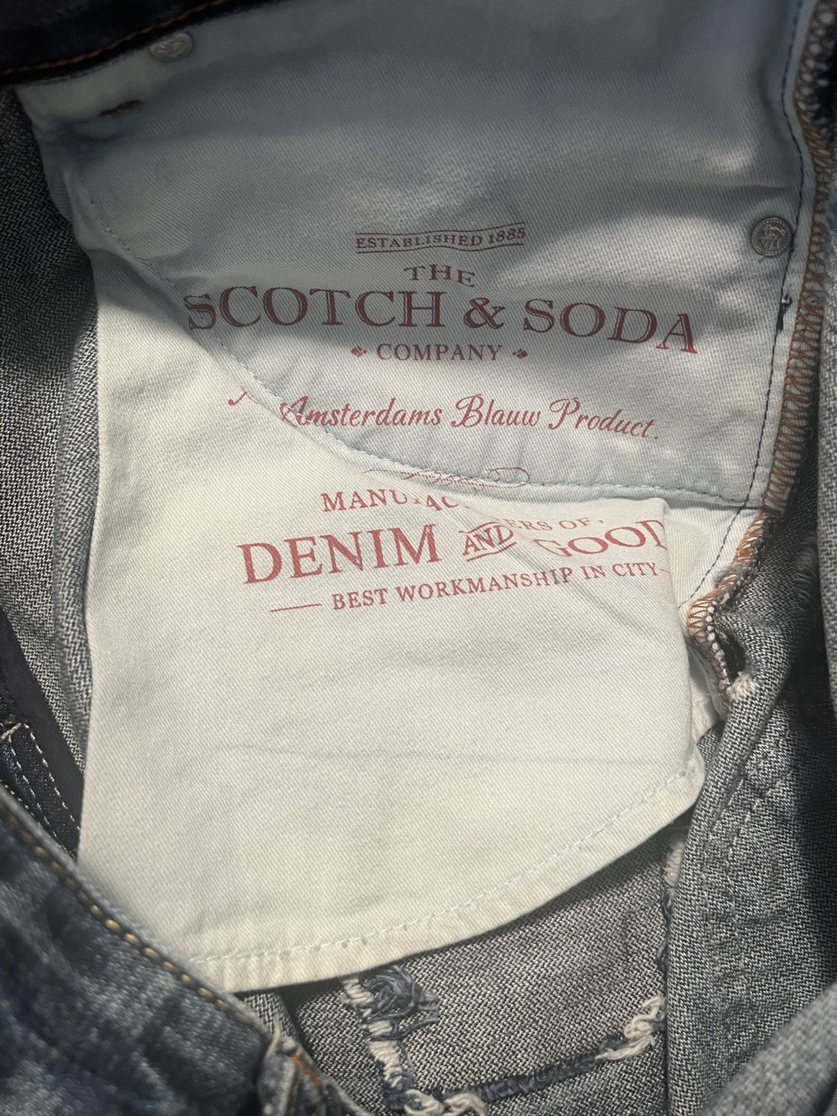 Scotch & Soda Scotch&soda distressed denim jeans Size US 32 / EU 48 - 7 Thumbnail