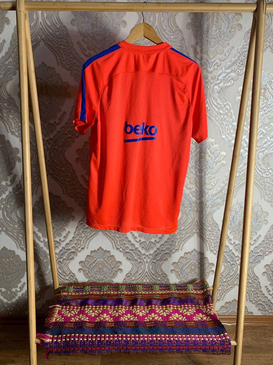 Nike × Vintage VERY RARE NIKE FC BARCELONA SPAIN SOCCER JERSEY BLOKECORE Size US L / EU 52-54 / 3 - 8 Thumbnail