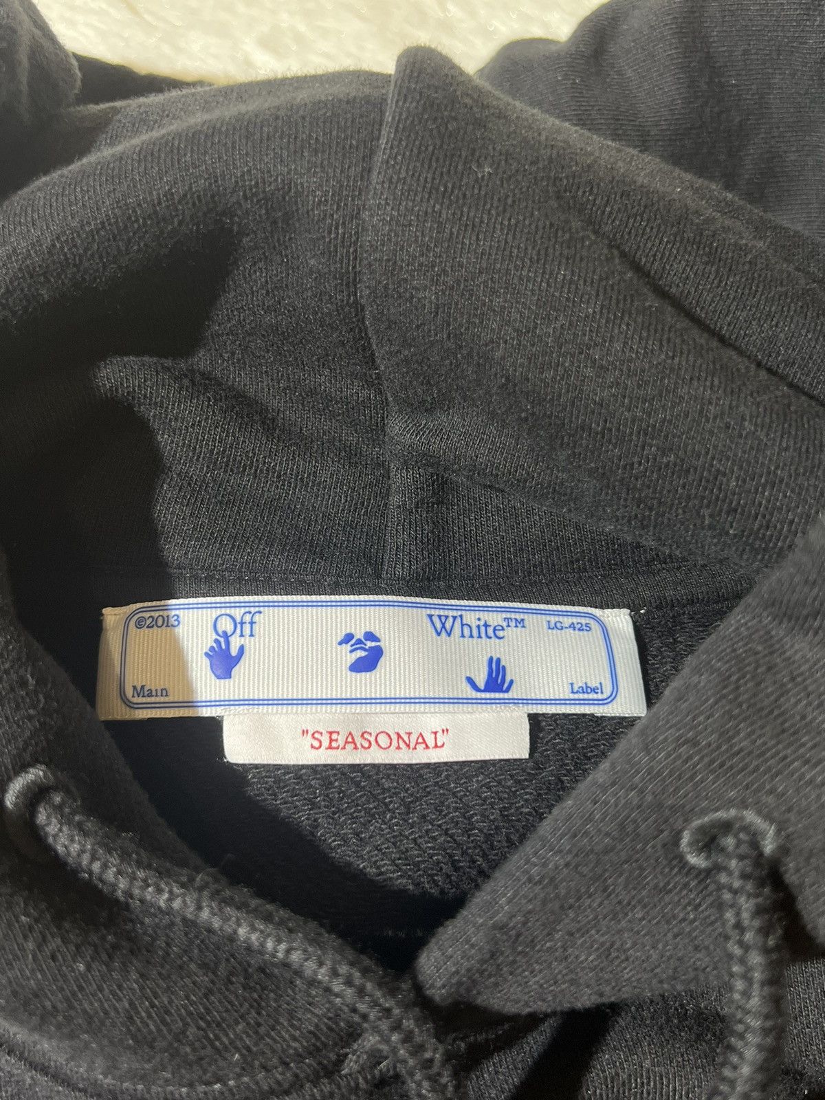 Off-White Off White Oversized Black Orange Hoodie Size US XS / EU 42 / 0 - 3 Thumbnail
