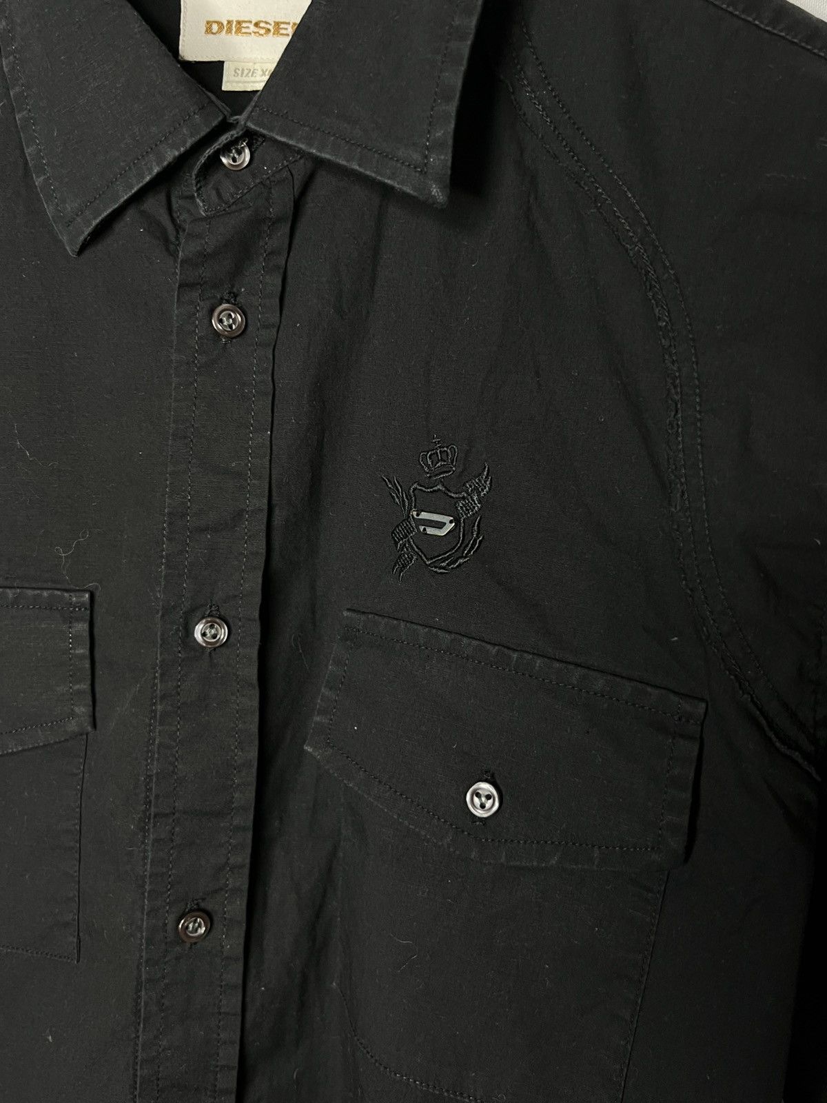 Diesel Diesel Luxury Shirt Short Sleeve Button Up Size US XL / EU 56 / 4 - 4 Thumbnail
