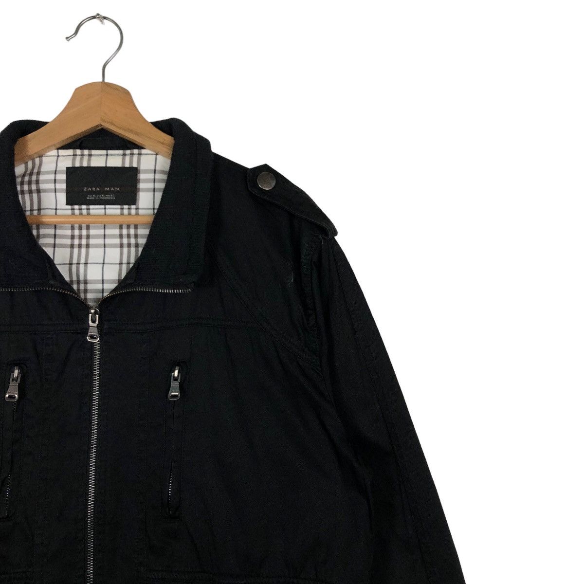 Japanese Brand 🔥Biker Bondage Parachute Jacket Double Breast Zara Man Size US XL / EU 56 / 4 - 6 Thumbnail