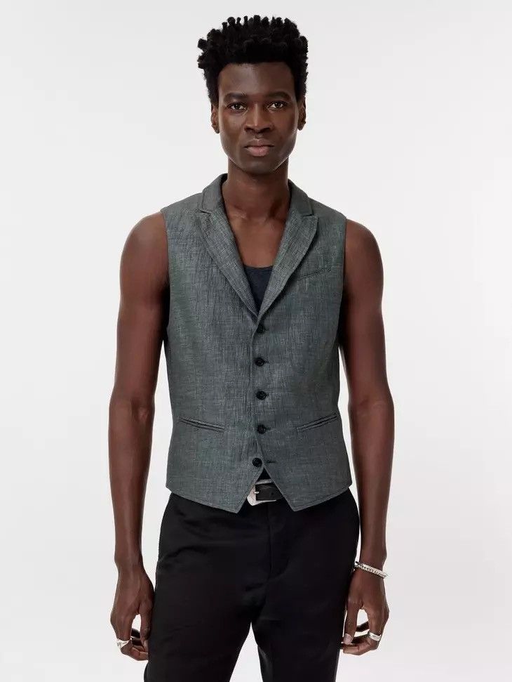 John Varvatos Woodward Vest size EU 50 USA 40 Size US M / EU 48-50 / 2 - 2 Thumbnail