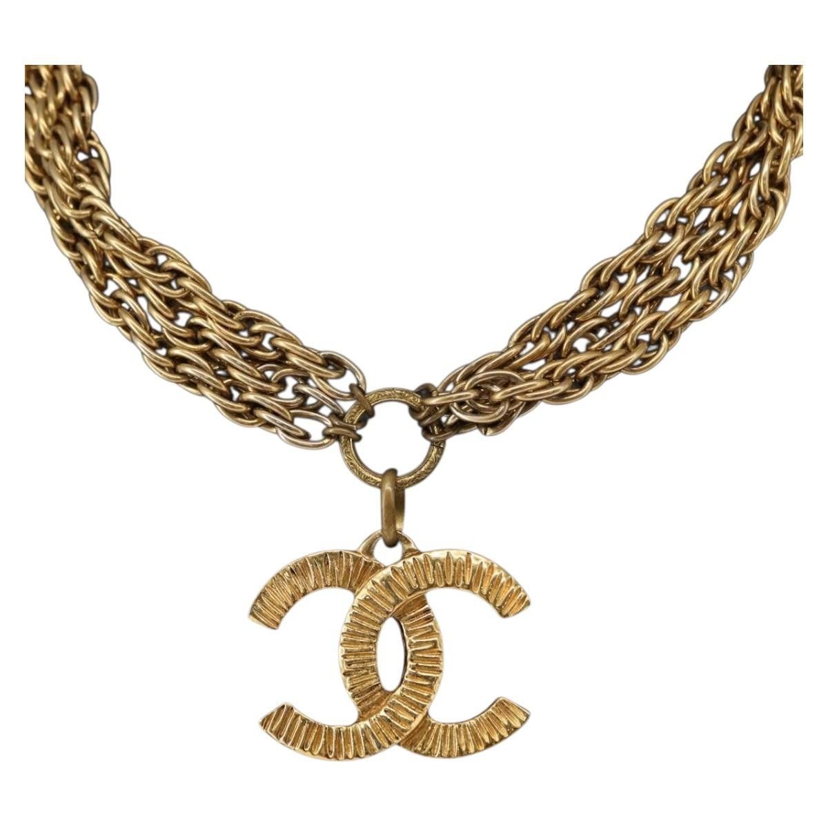 Chanel Chanel CC Necklace Metal Size ONE SIZE - 1 Thumbnail