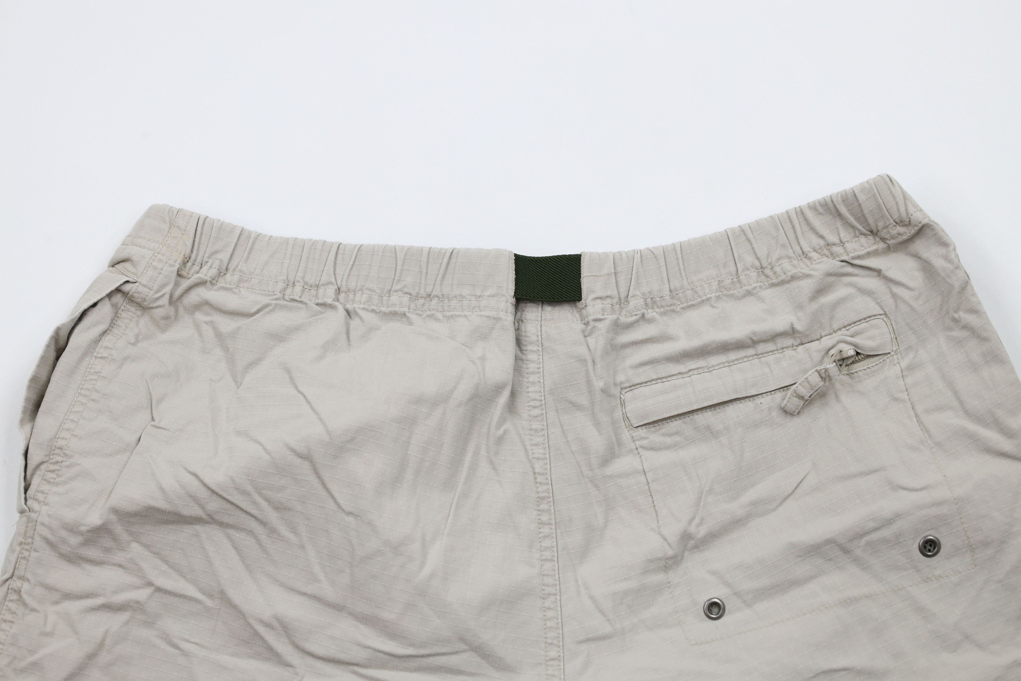Gap × Vintage Vintage Y2K 2001 Gap Belted Ripstop Cotton Above Knee Shorts Size US 34 / EU 50 - 9 Thumbnail