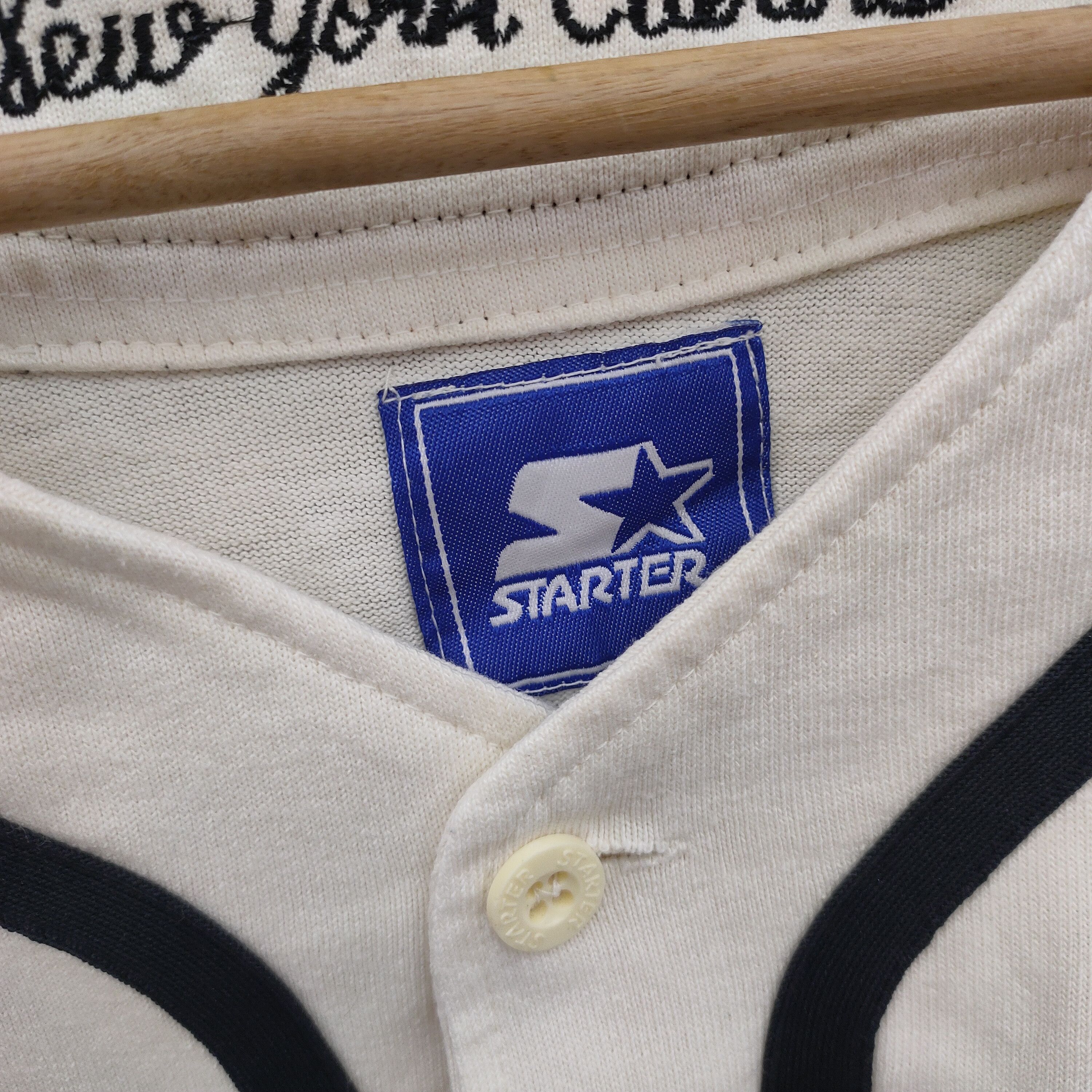 Authentic Negro Leagues × Starter New York Cubans Vintage 90s Starter Jersey Size US L / EU 52-54 / 3 - 7 Thumbnail