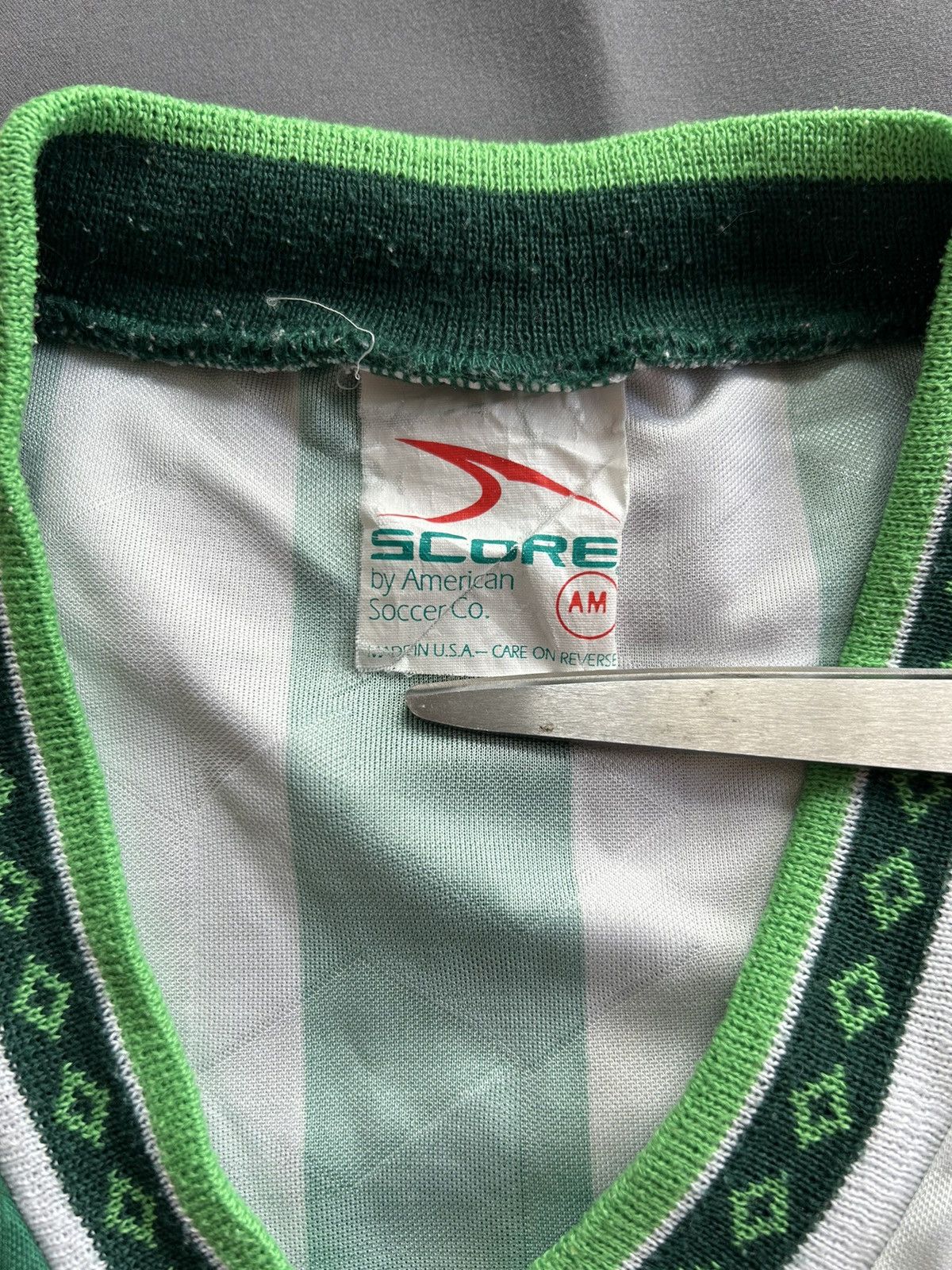 Vintage Score Davie Soccer 2004 jersey #9 Size US M / EU 48-50 / 2 - 5 Thumbnail