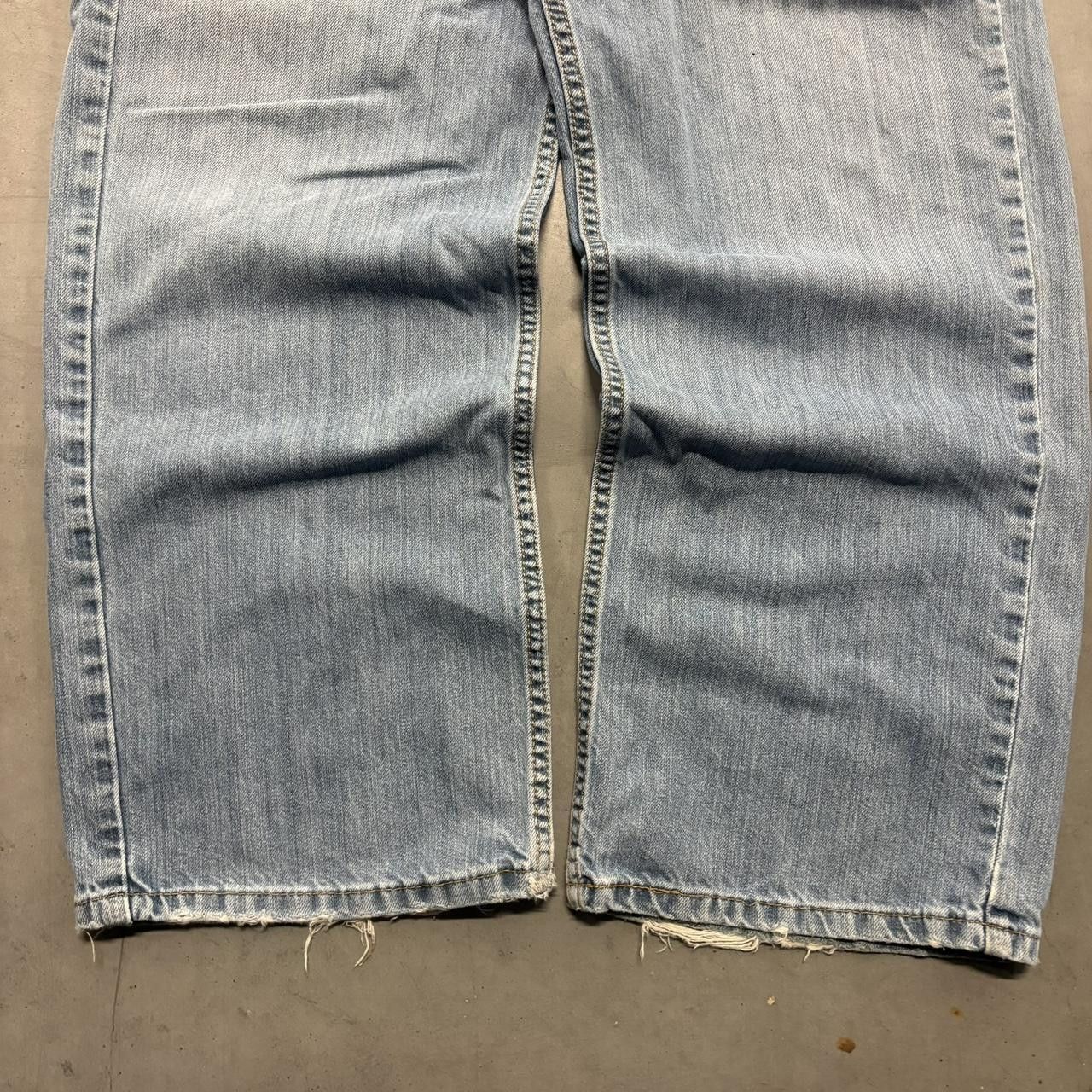 Levi's Crazy Vintage Y2K/2000s Levis Baggy Light Blue Blue Wash 559 Denim Jeans! Size US 42 / EU 58 - 5 Thumbnail