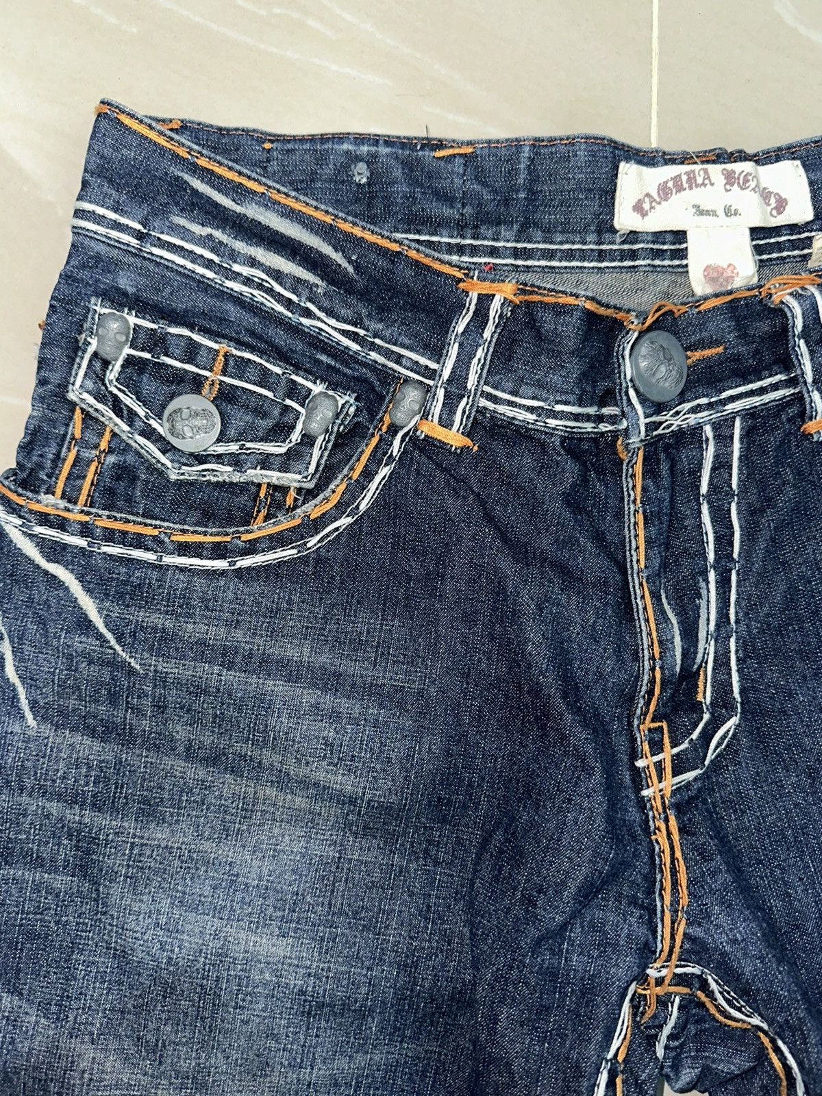 Affliction × Vintage Vintage Laguna Beach jeans Size US 36 / EU 52 - 7 Thumbnail