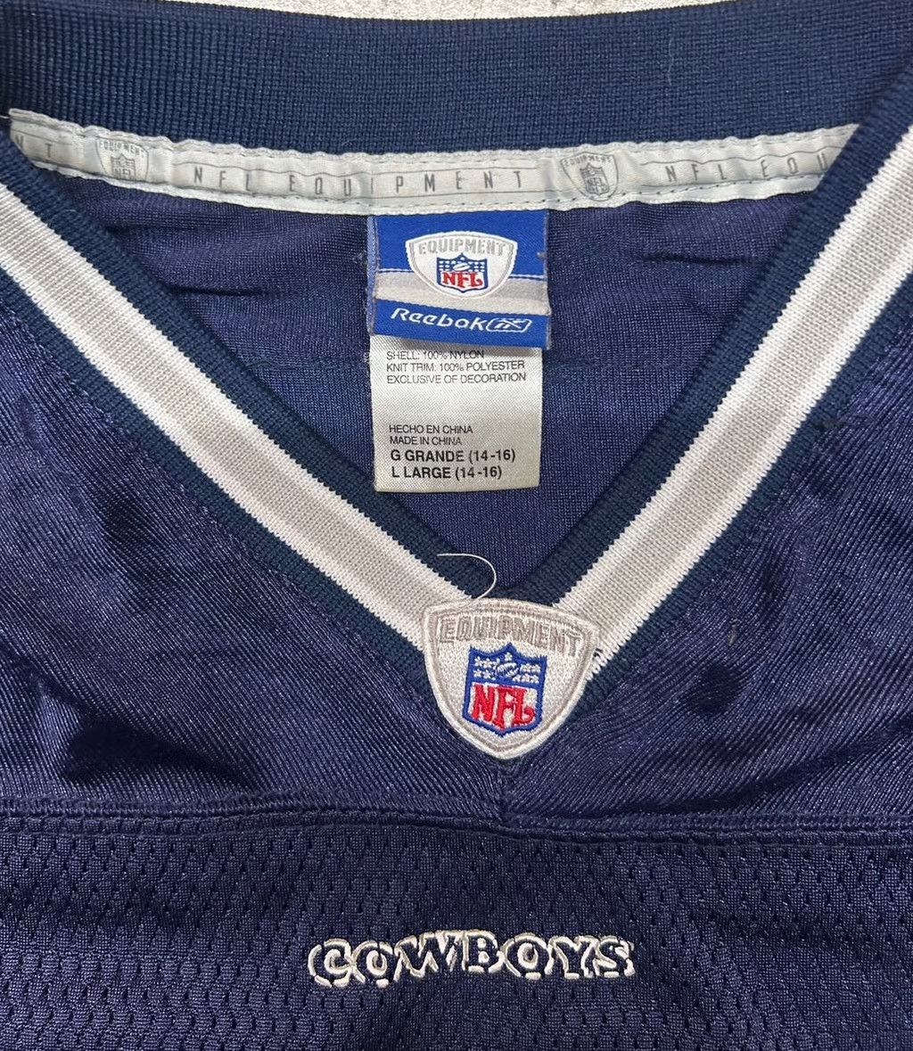 Cowboy Equipment Reebok Tony Romo #9 Dallas Cowboys Jersey Boys Size Large Size US L / EU 52-54 / 3 - 3 Thumbnail