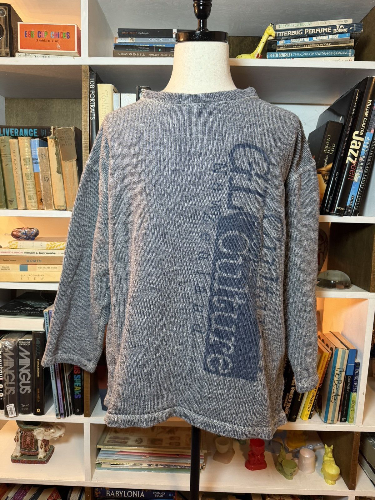 Vintage global culture vintage new zealand pullover sweatshirt Size US L / EU 52-54 / 3 - 1 Thumbnail