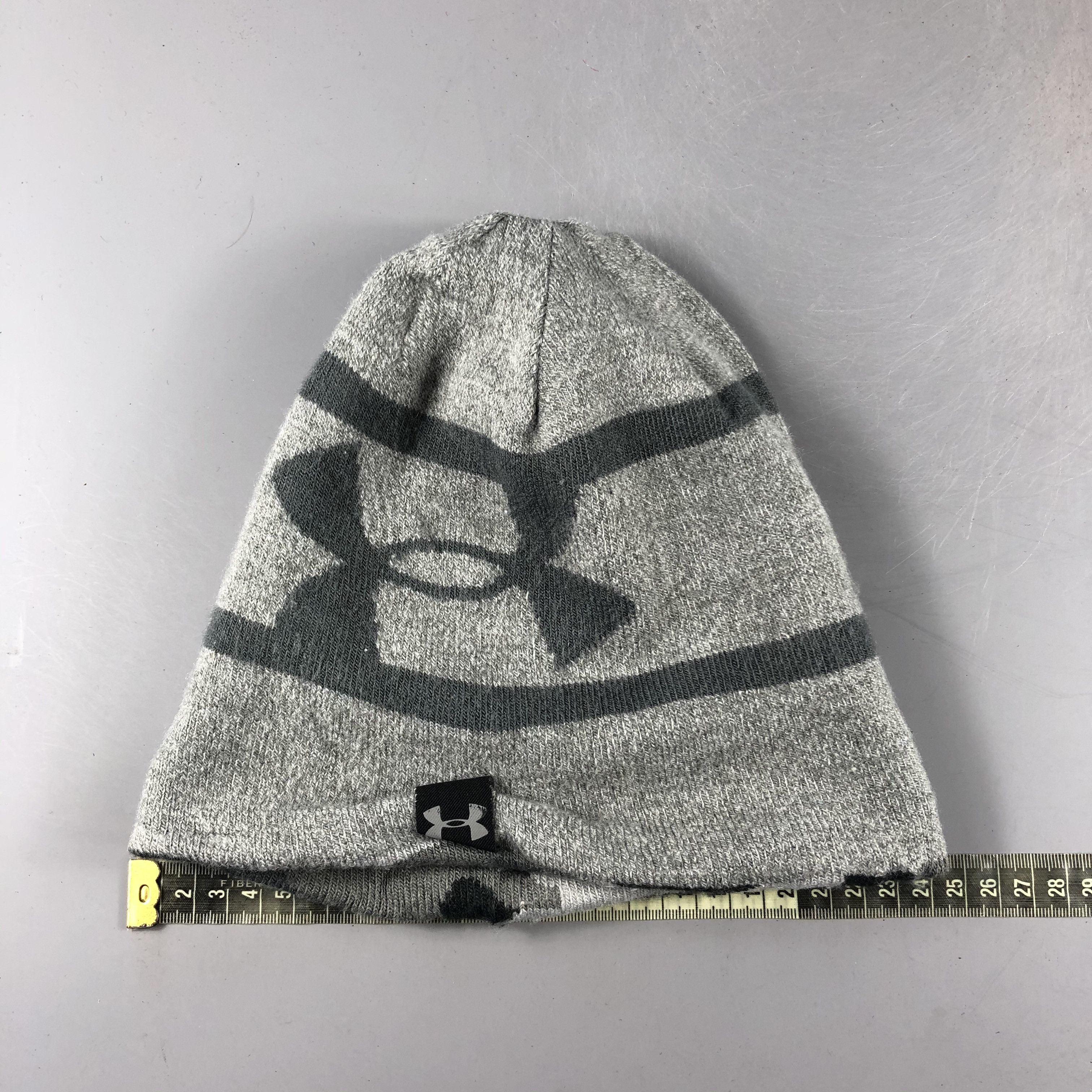 Under Armour × Vintage Under Armour Big Logo Beanie Snow Hat Snow Cap -D477 Size ONE SIZE - 3 Thumbnail