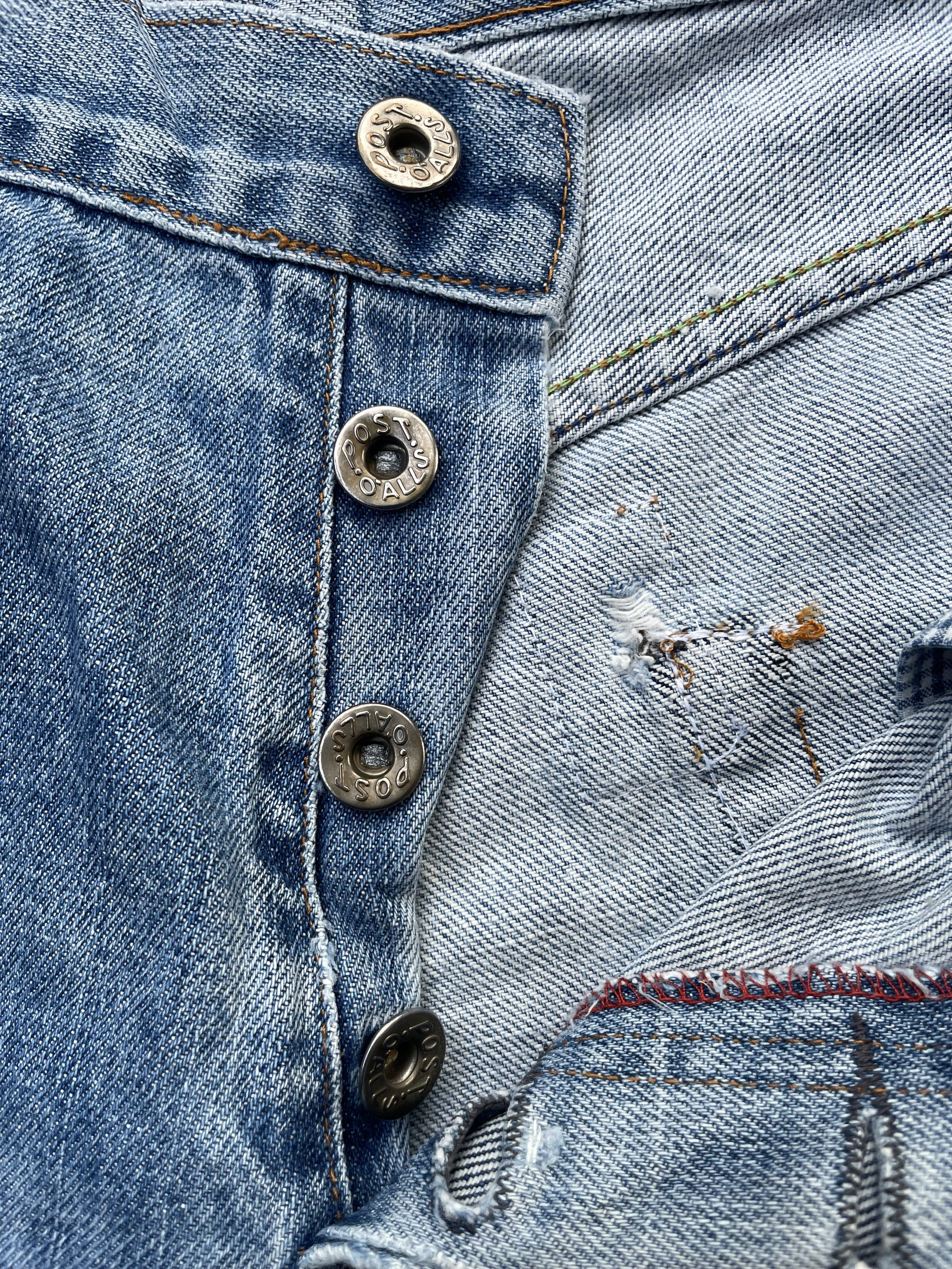 Post Overalls Vintage Post Overalls Denim Size US 34 / EU 50 - 9 Thumbnail