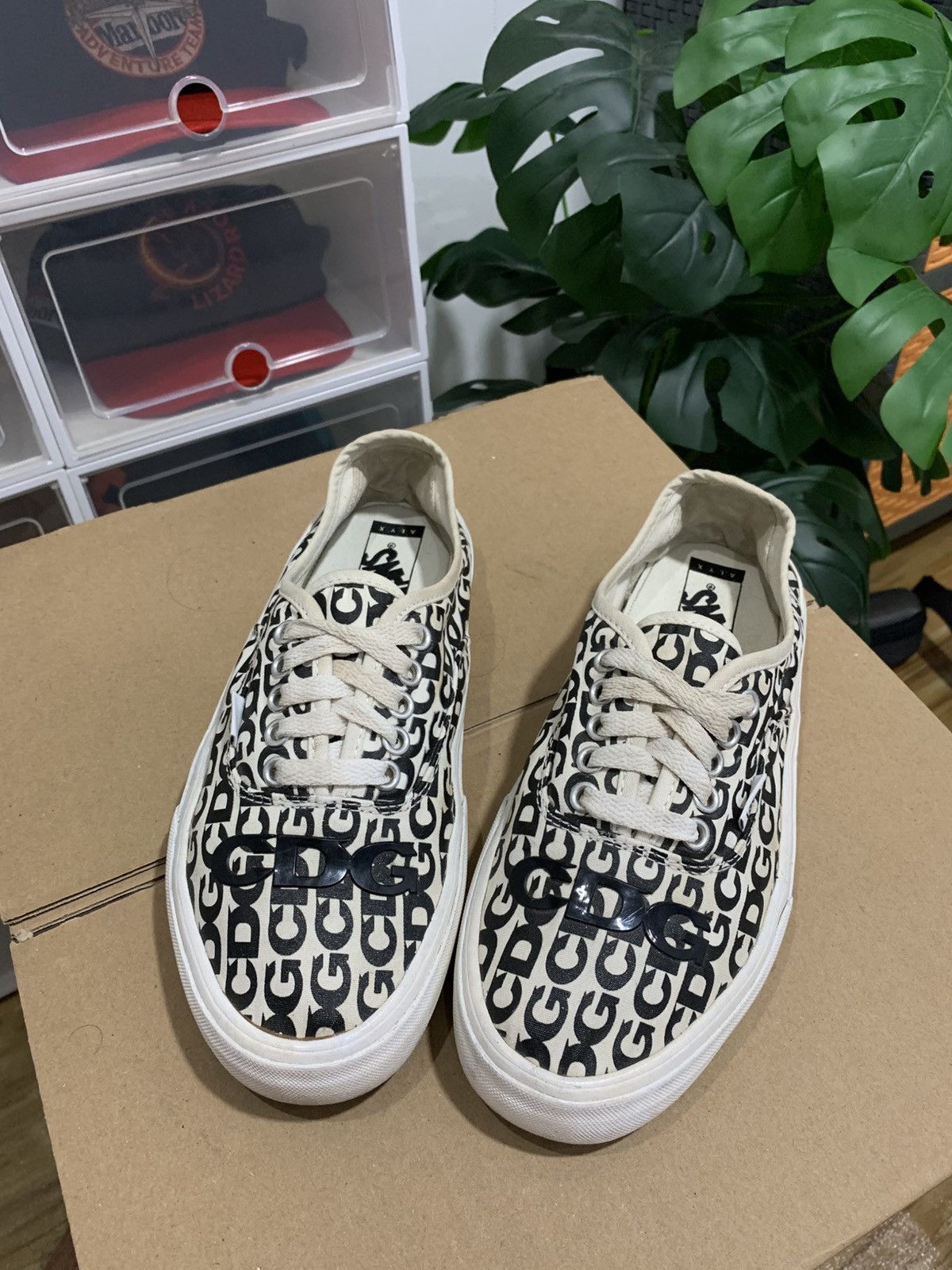 Comme des Garcons × Vans Vans OG Authentic LX CDG Comme Des Garcons Size US 6.5 / EU 39-40 - 3 Thumbnail