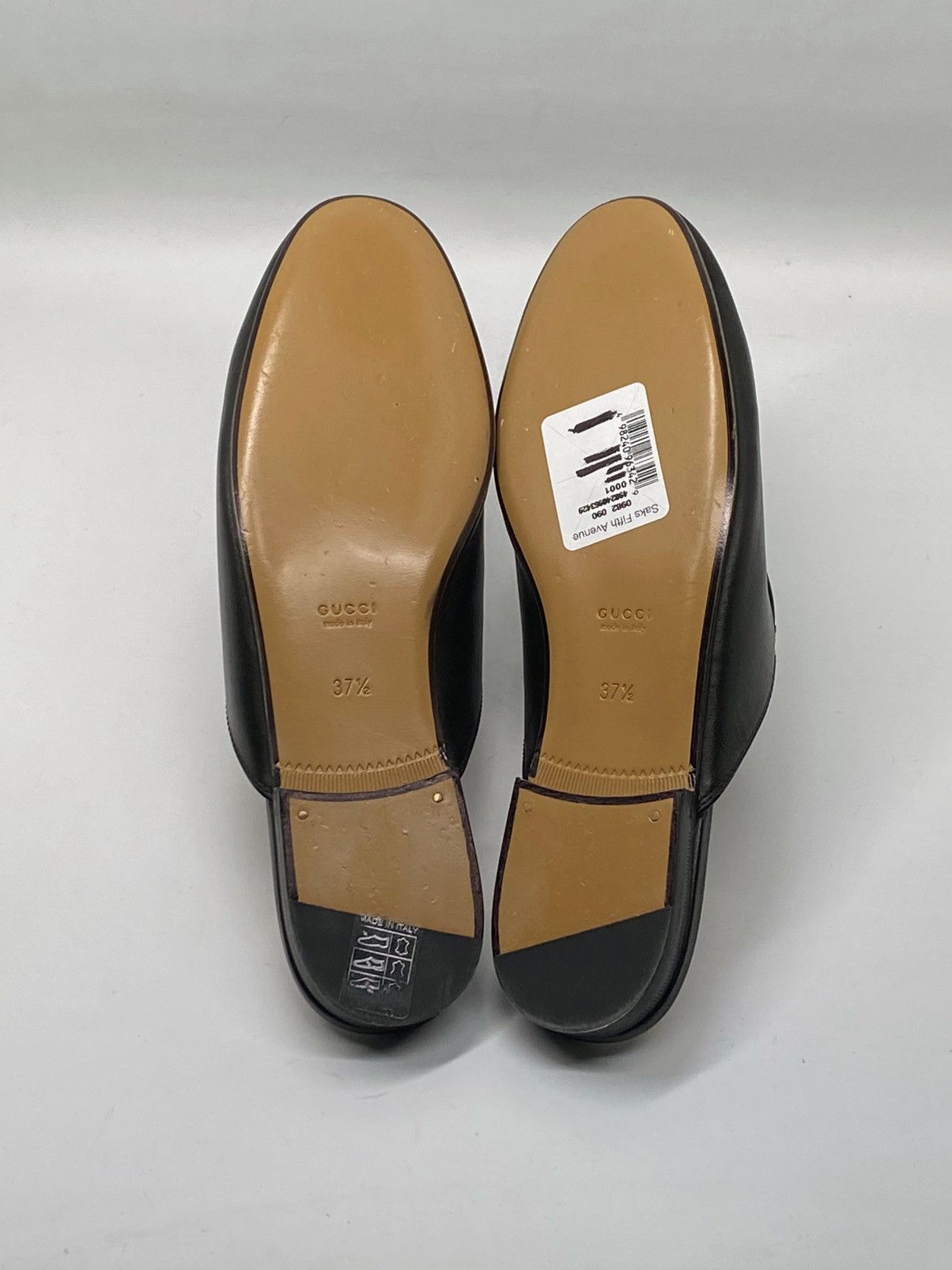 Gucci Gucci Princetown Leather Mules size 37.5 Size US 7.5 / IT 37.5 - 12 Thumbnail