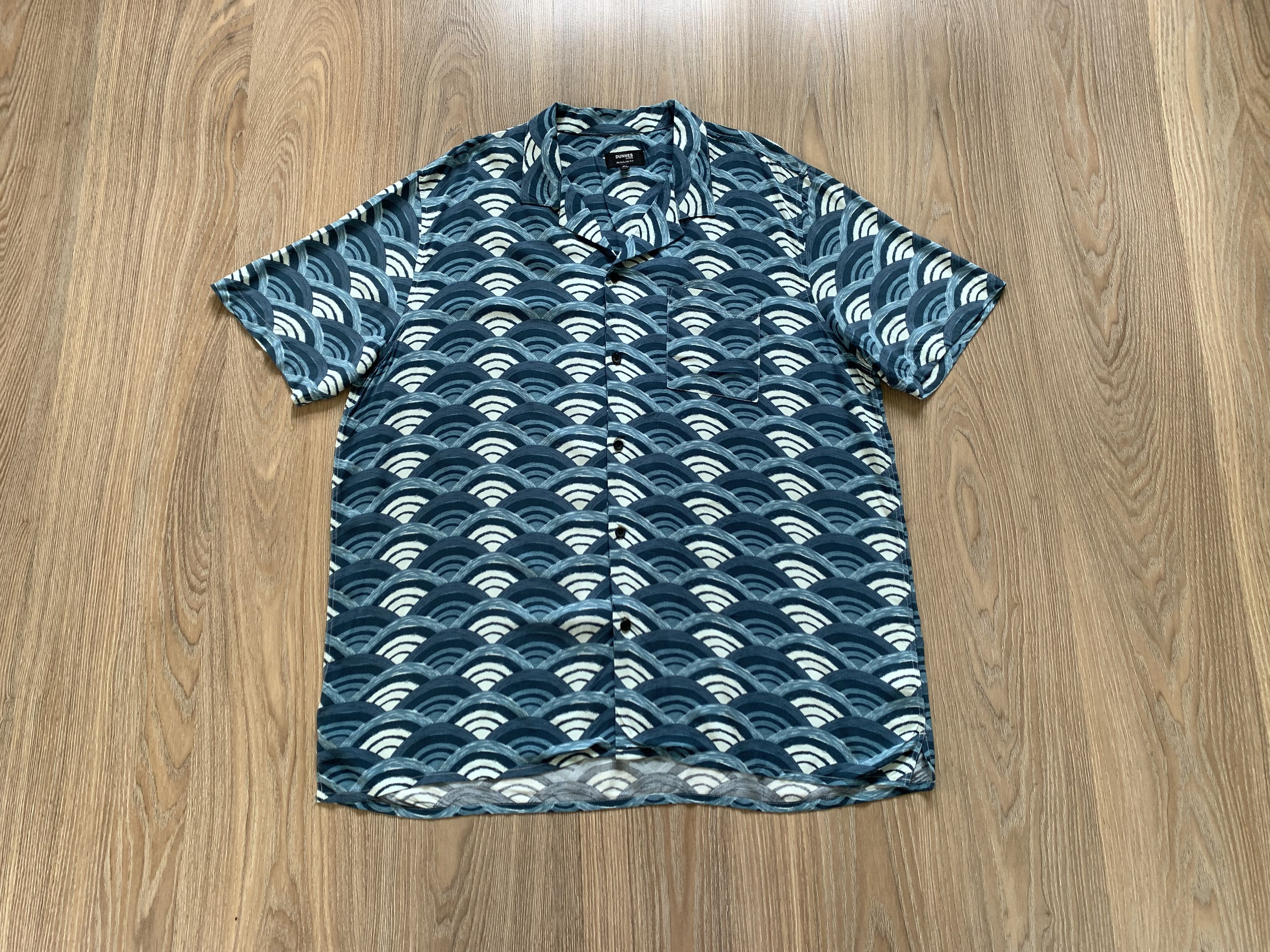 Dunnes Dunnes Regular Fit Mens Hawaiian Shirt Size US XL / EU 56 / 4 - 1 Thumbnail
