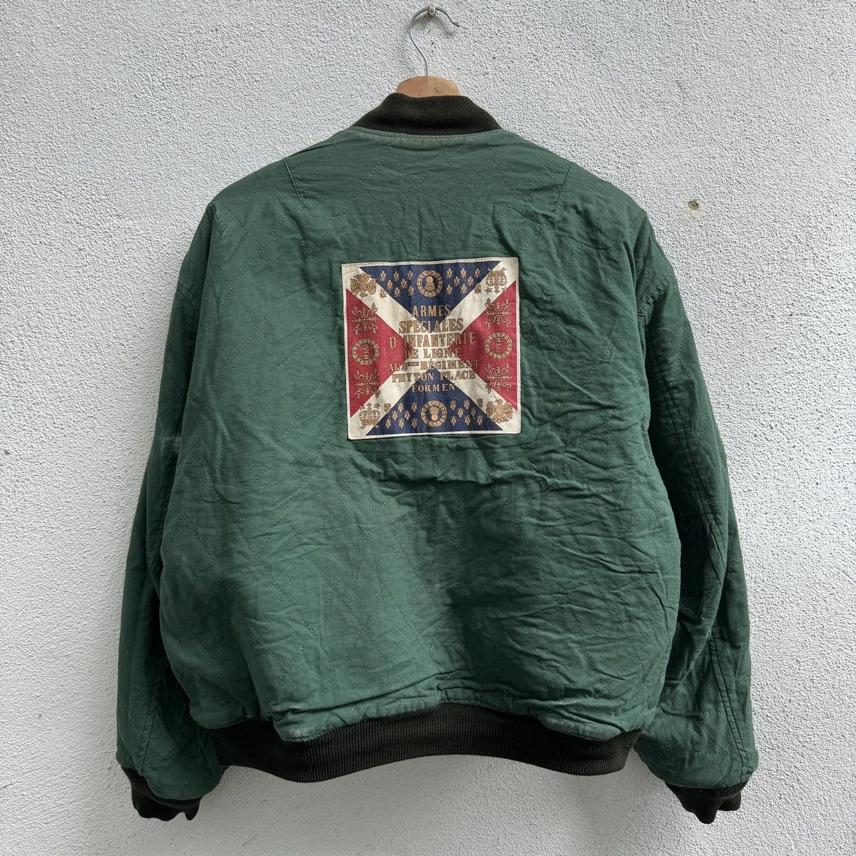 Japanese Brand Distressed Vintage PPFM Varsity Jacket Size US M / EU 48-50 / 2 - 5 Thumbnail