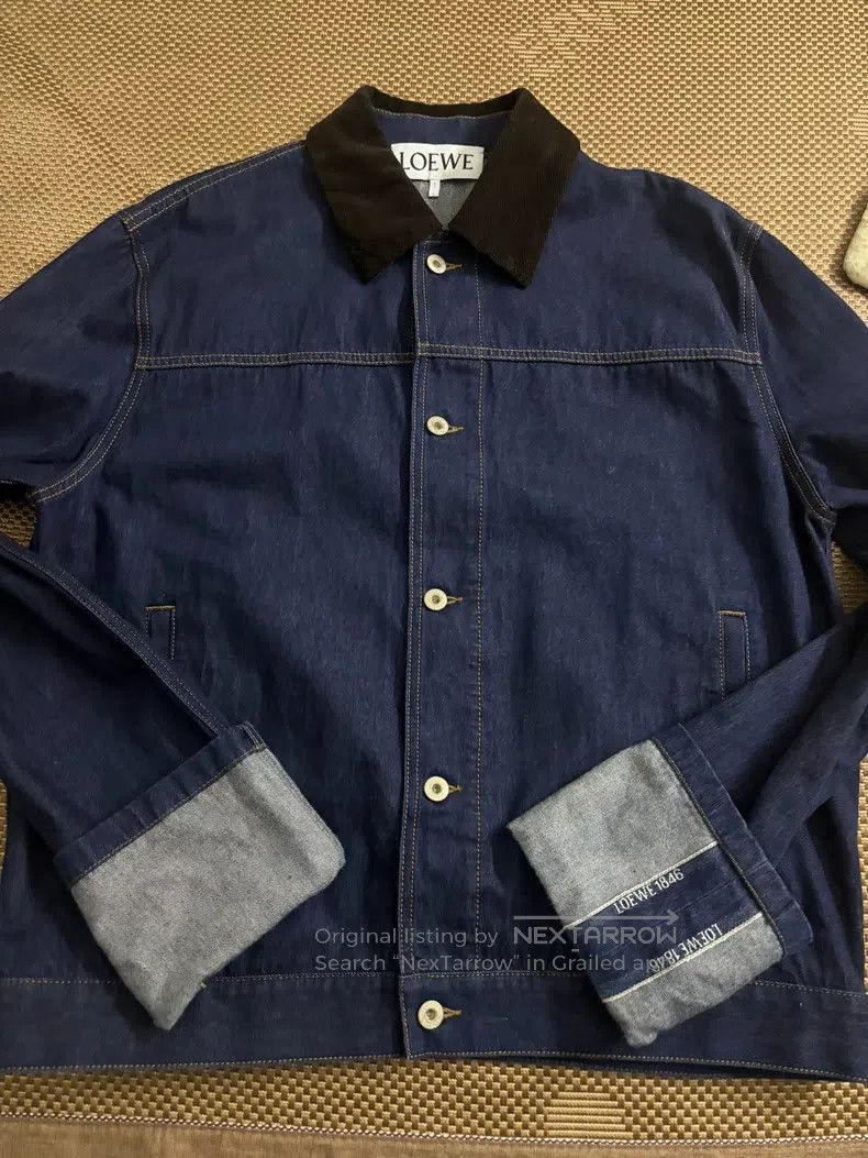 Loewe Loewe Solid Color Single-Breasted Collar Loose Long Sleeve Size US M / EU 48-50 / 2 - 1 Thumbnail