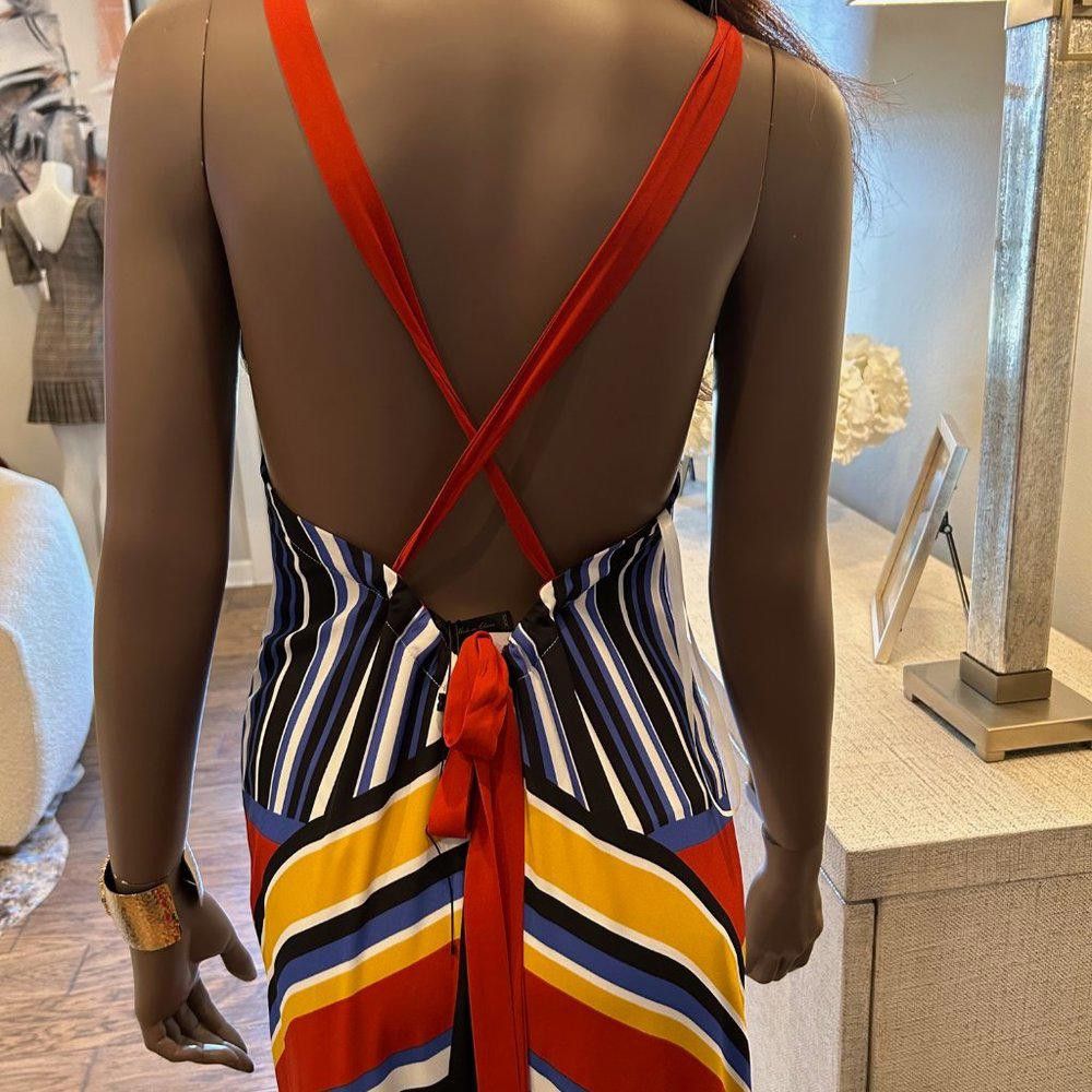 Bcbgmaxazria BCBG MaxAzria African-Inspired Jumpsuit Size 25" / US 0 / IT 36 - 8 Thumbnail