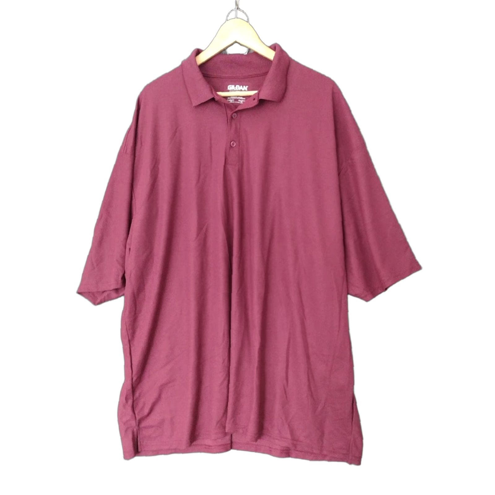 Gildan Gildan Performance Mens Polo Sport Shirt T-Shirt Red Wine 4XL Polo Shirt Mens Size US XXL / EU 58 / 5 - 1 Thumbnail