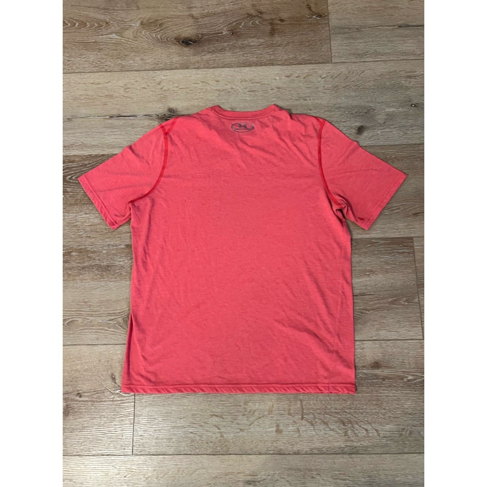 Under Armour Under Armour Mens Red Short Sleeve T-Shirt HeatGear Athletic Medium Size M Regular Crew Neck Size US M / EU 48-50 / 2 - 2 Thumbnail