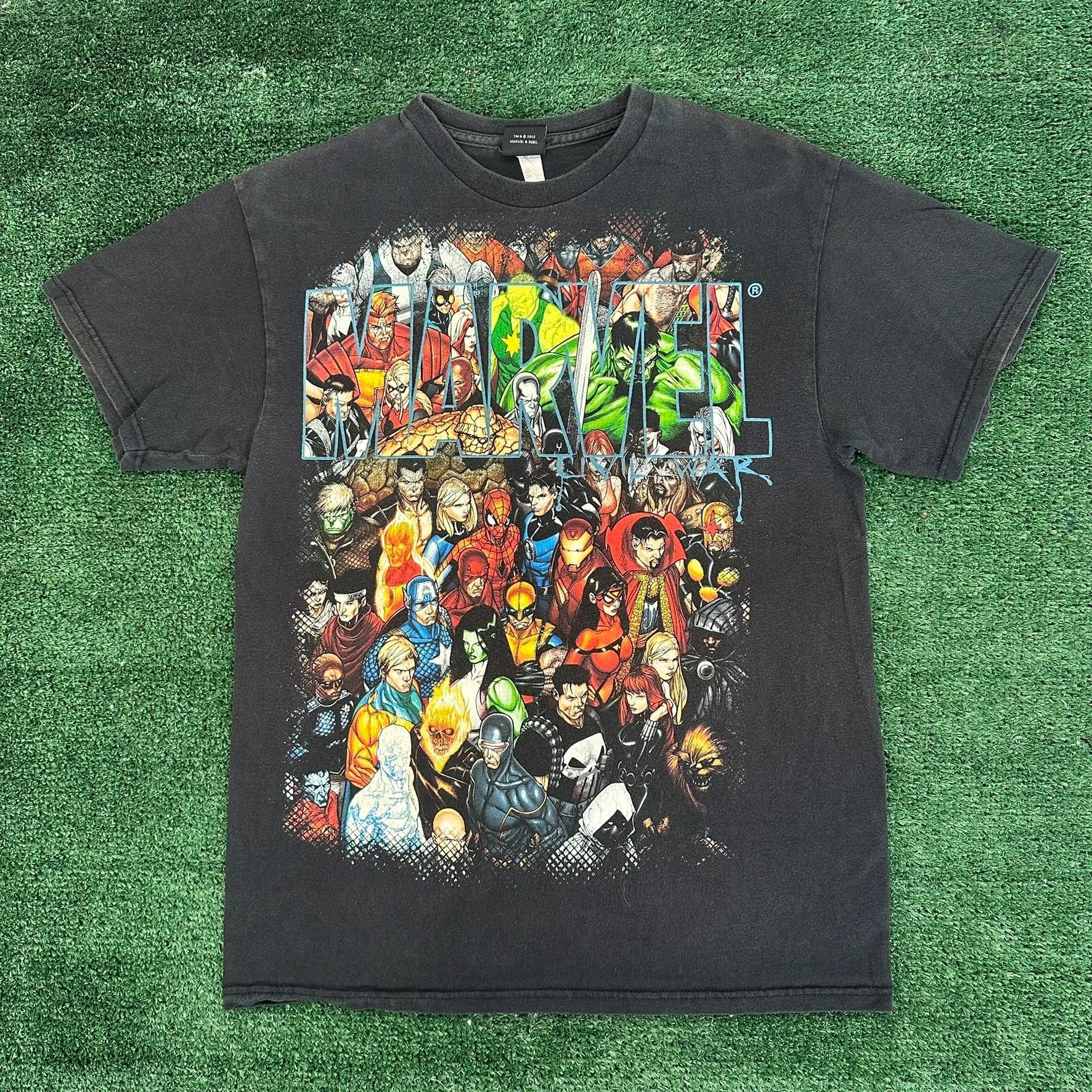Marvel Comics Vintage Y2K Mad Engine Marvel Comics T-Shirt Civil War Big P Size US M / EU 48-50 / 2 - 1 Thumbnail