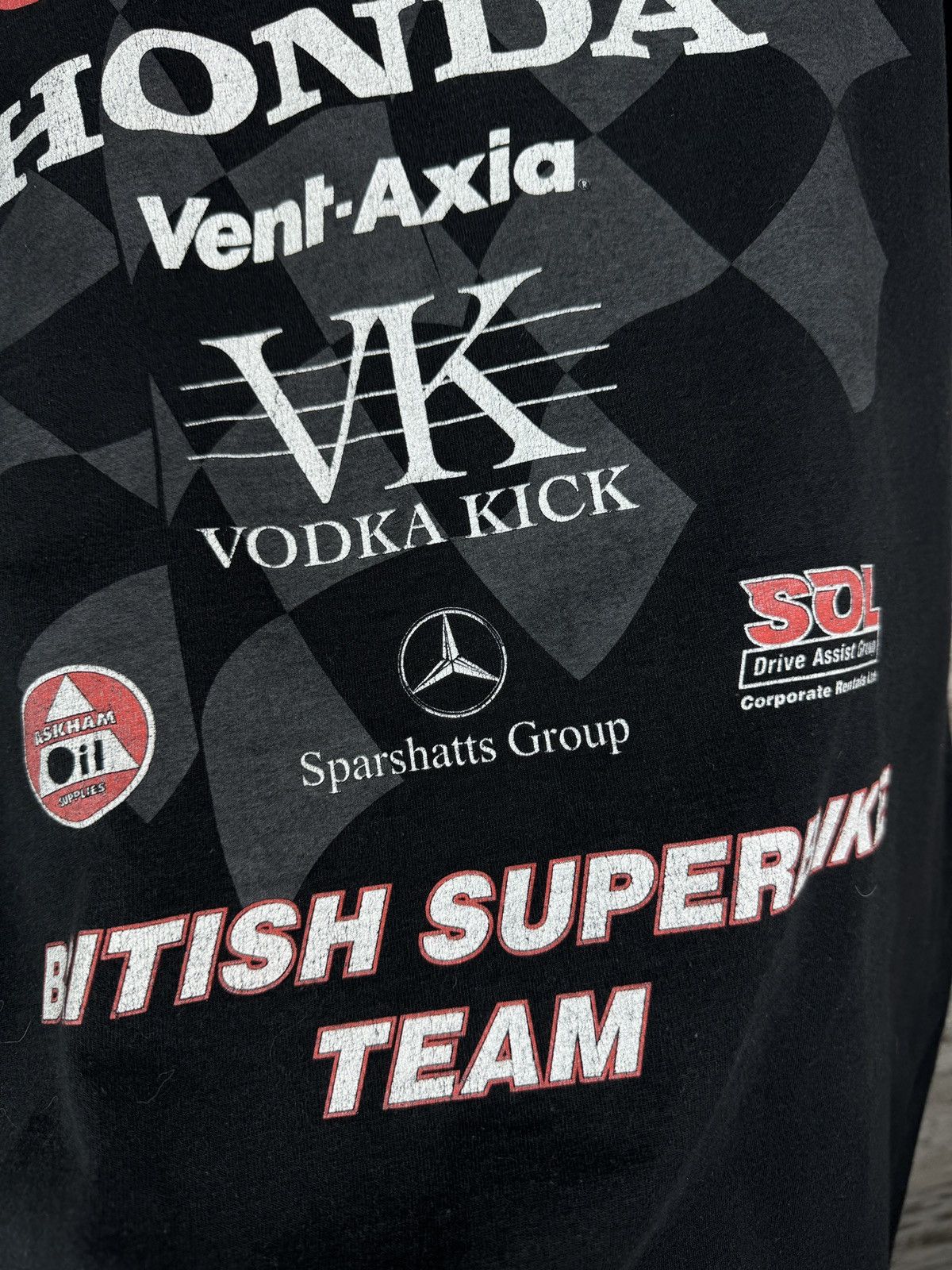Honda Mens Vintage Honda Racing T-shirt tee y2k rare tee stobart Size US L / EU 52-54 / 3 - 10 Thumbnail
