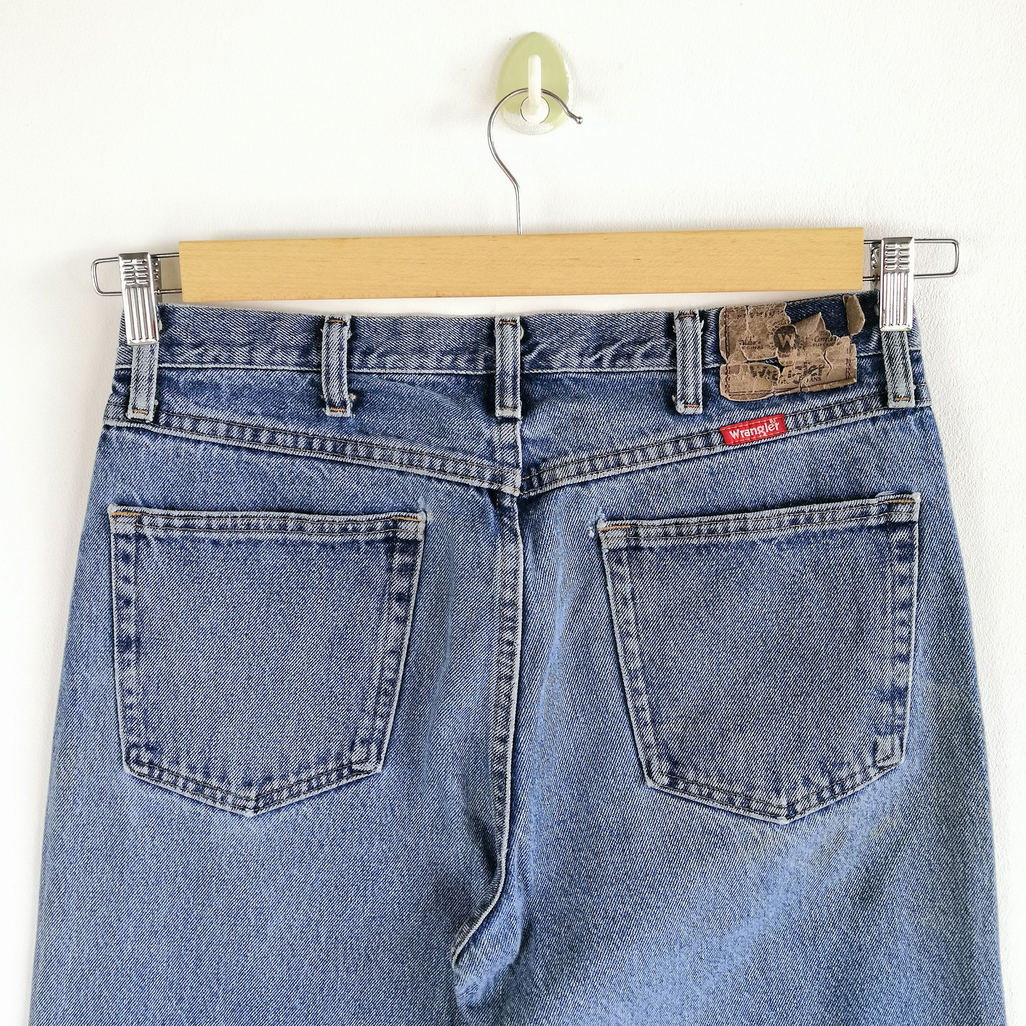 Wrangler Vintage Wrangler Light Wash Jeans Wrangler Dirty Faded Denim Size US 32 / EU 48 - 6 Thumbnail