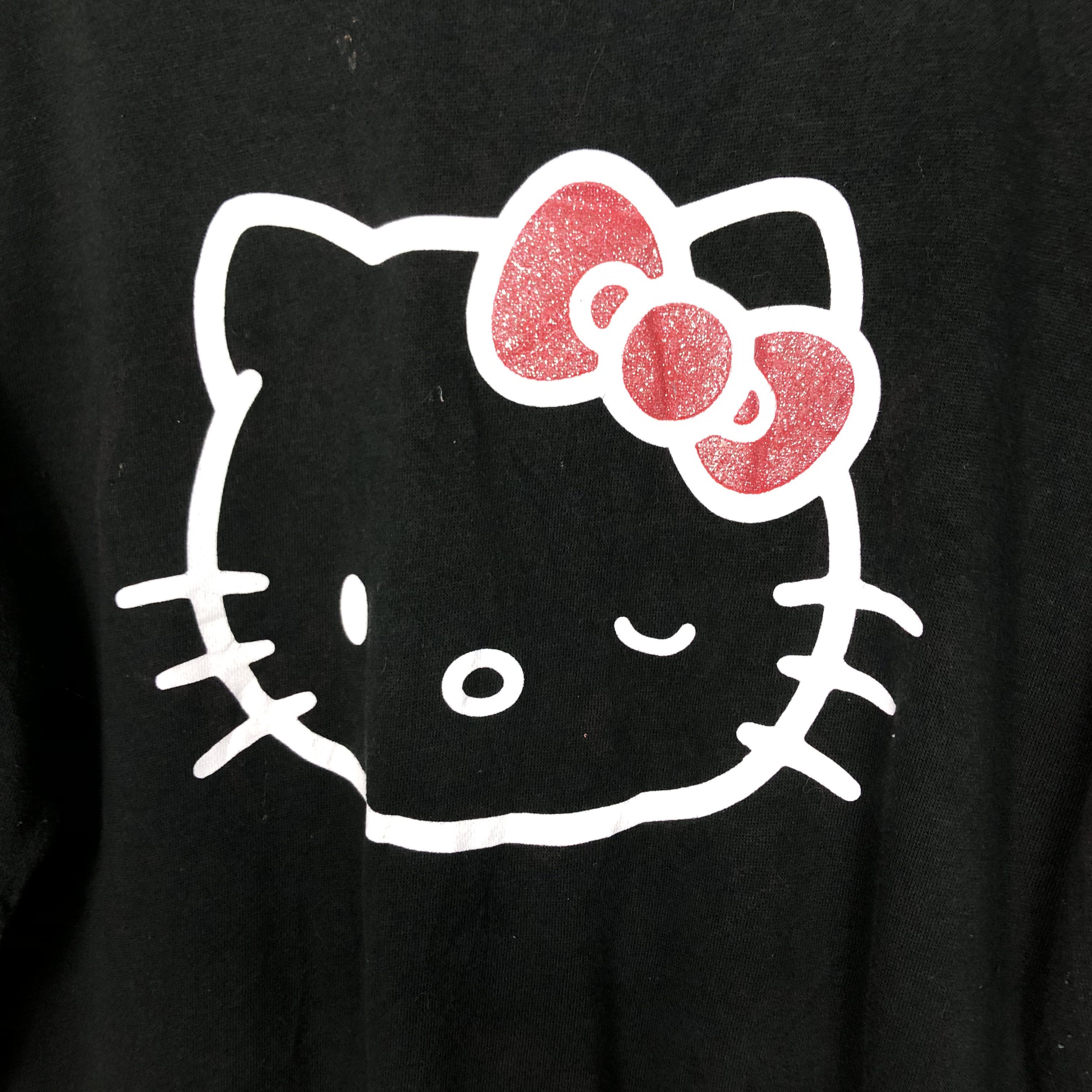 Japanese Brand 📌Vintage Sweatshirt Hello Kitty Big Logo Design Size US XL / EU 56 / 4 - 13 Thumbnail