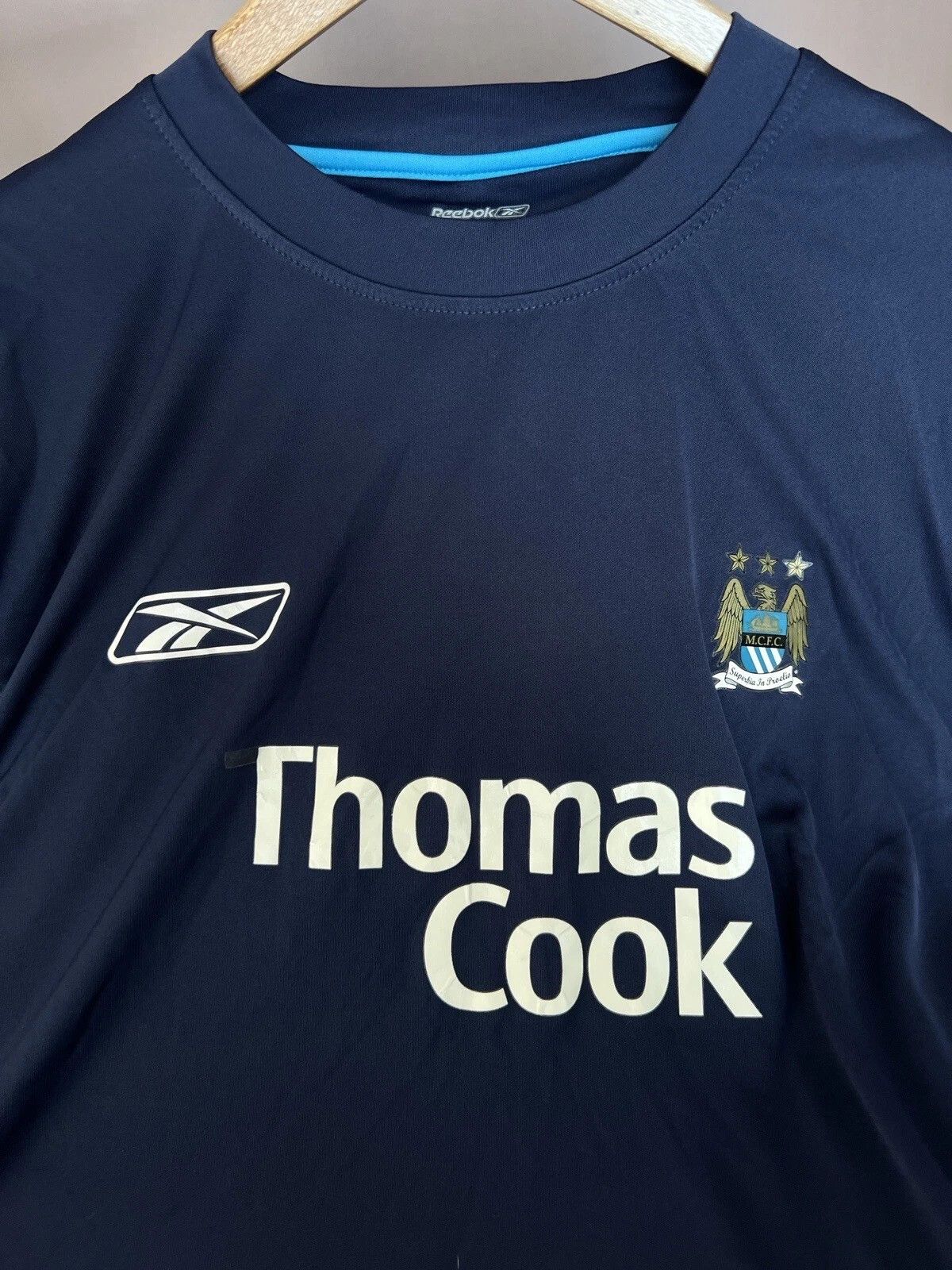 Reebok FC Manchester City 2005/2006 Training Football Shirt XXL/XL Size US XXL / EU 58 / 5 - 8 Thumbnail
