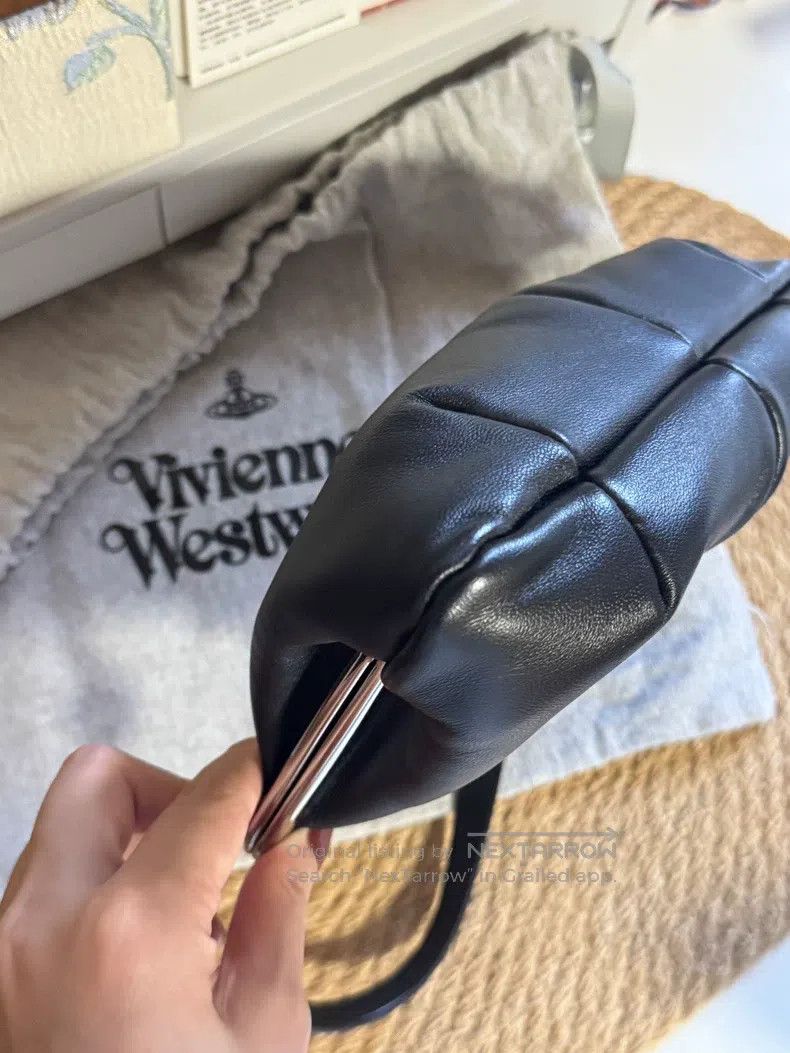 Vivienne Westwood vivienne westwood size os Leather Bag Chain Bag Black Cross Size ONE SIZE - 3 Thumbnail