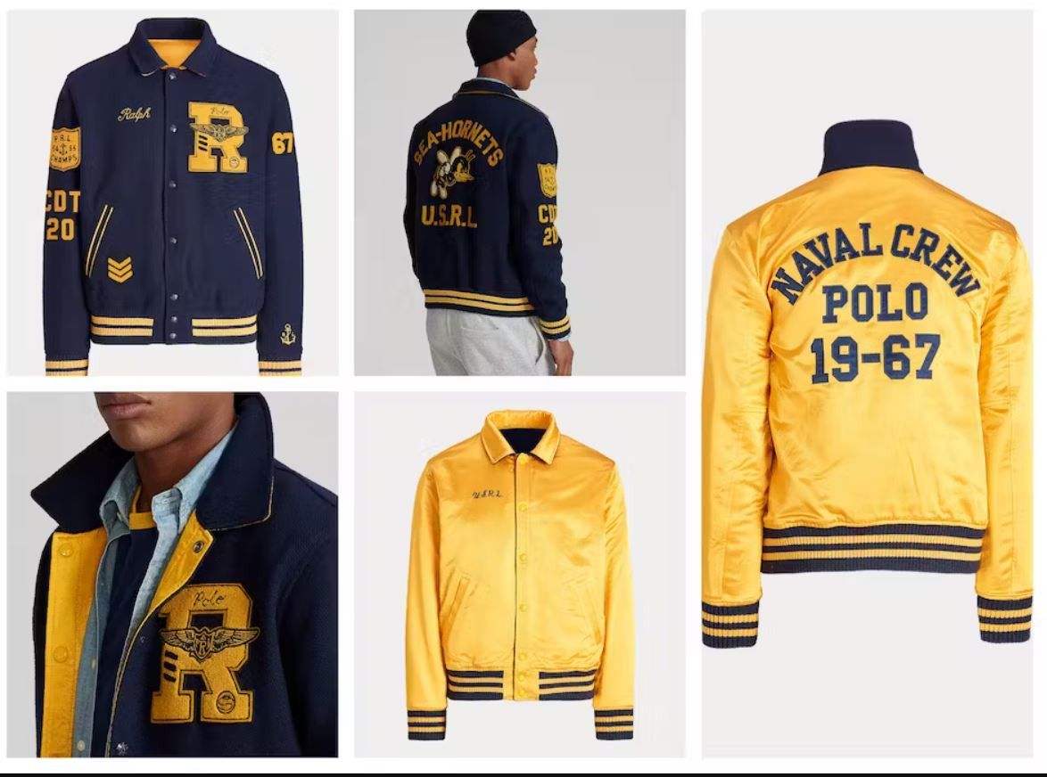 Polo Ralph Lauren Polo Ralph Lauren Reversible Letterman Jacket Size XL Size US XL / EU 56 / 4 - 3 Thumbnail