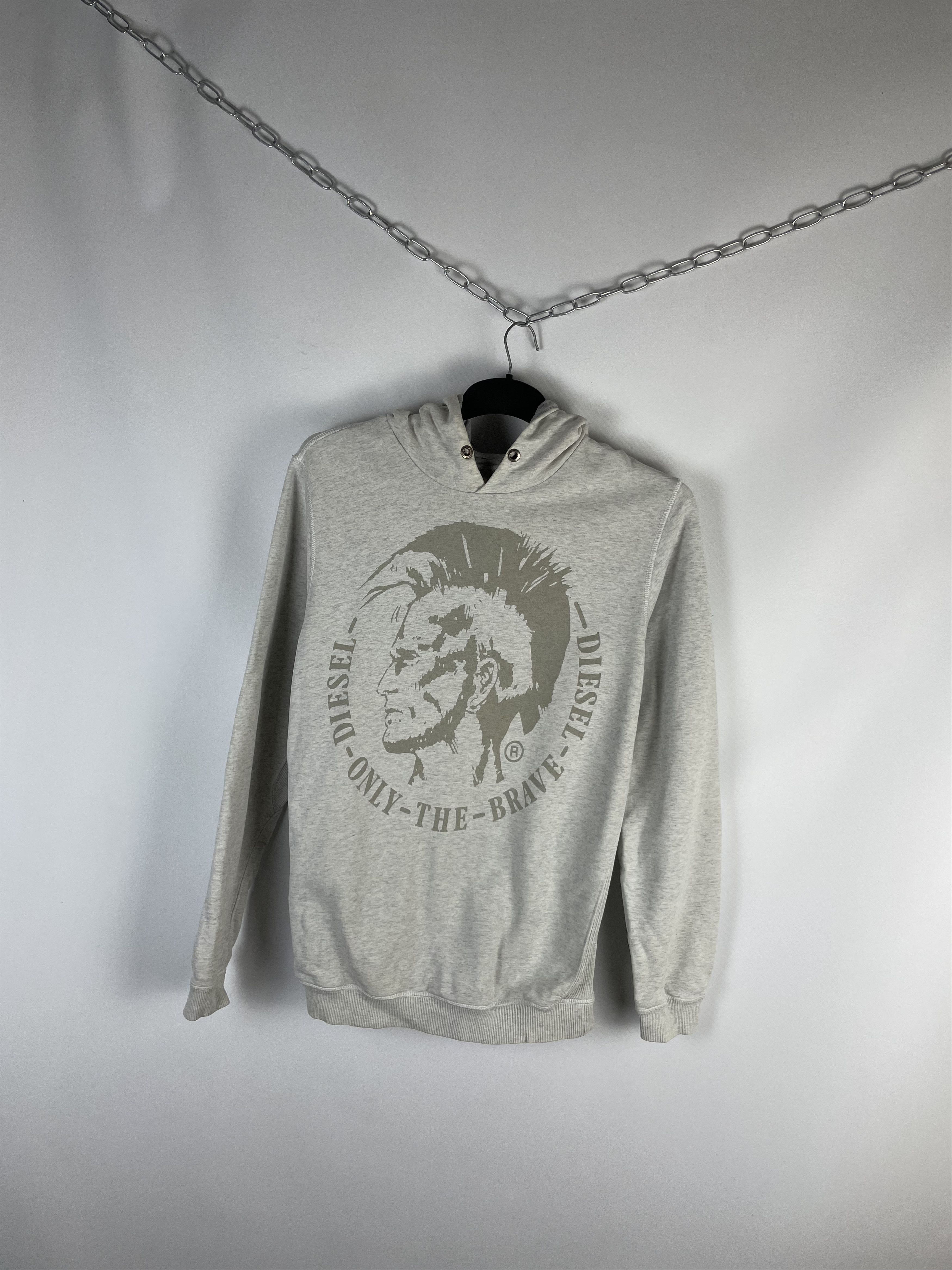 Diesel Vintage Diesel Hoodie Y2k Size US L / EU 52-54 / 3 - 2 Thumbnail