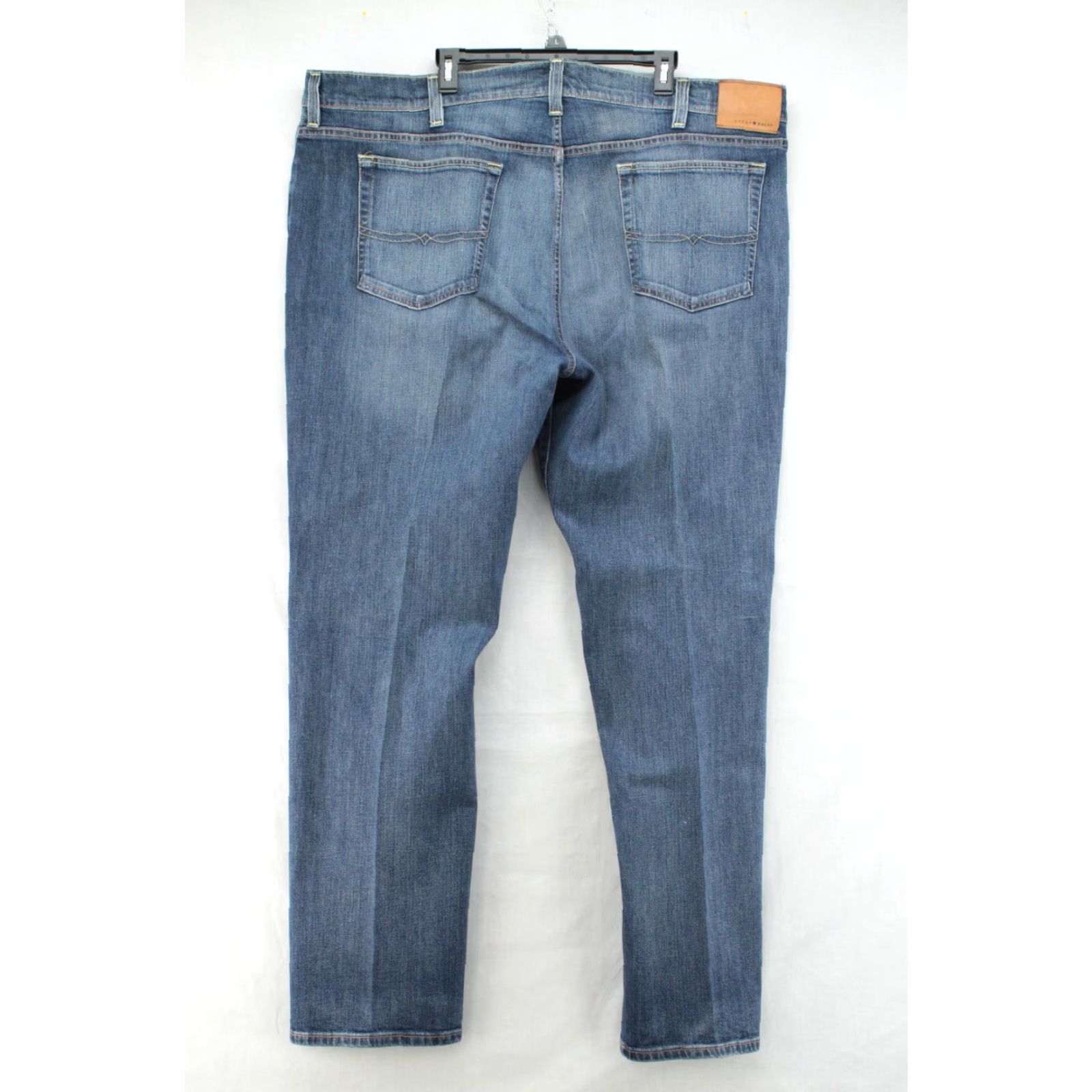 Lucky Brand Lucky Brand Denim Jeans Men 48x35 Dark Blue 181 Relaxed Straight Cotton Blend 5-Pocket Design City USA Dad Ranch Wear Modern Classic Size US 32 / EU 48 - 6 Thumbnail