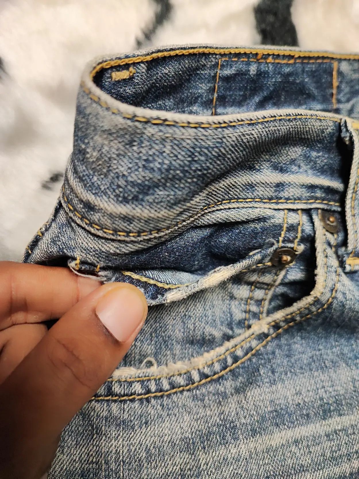 Levi's Vintage Levis 503 Jerky Tag Vintage Size US 30 / EU 46 - 7 Thumbnail