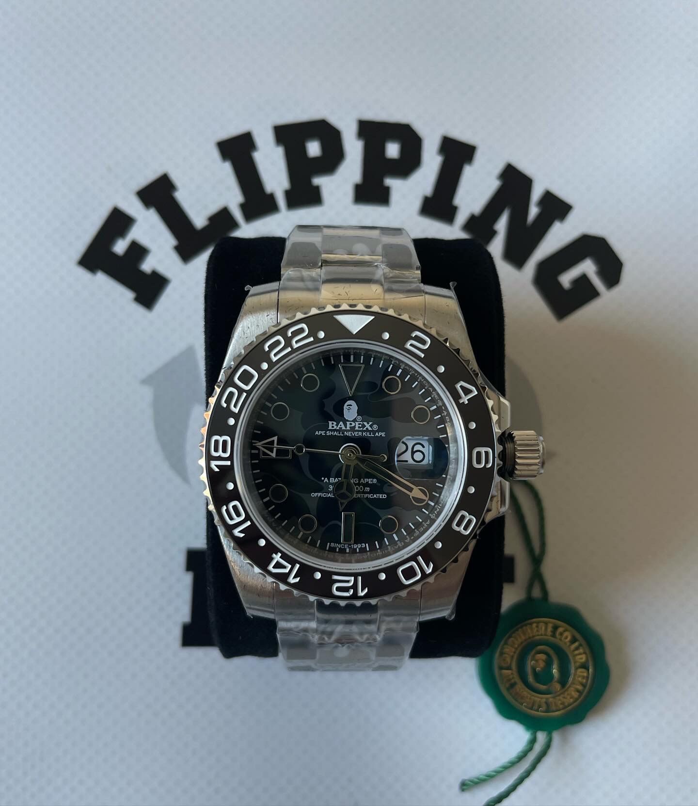 image of Type 2 Bapex Color Camo in Black, Men's