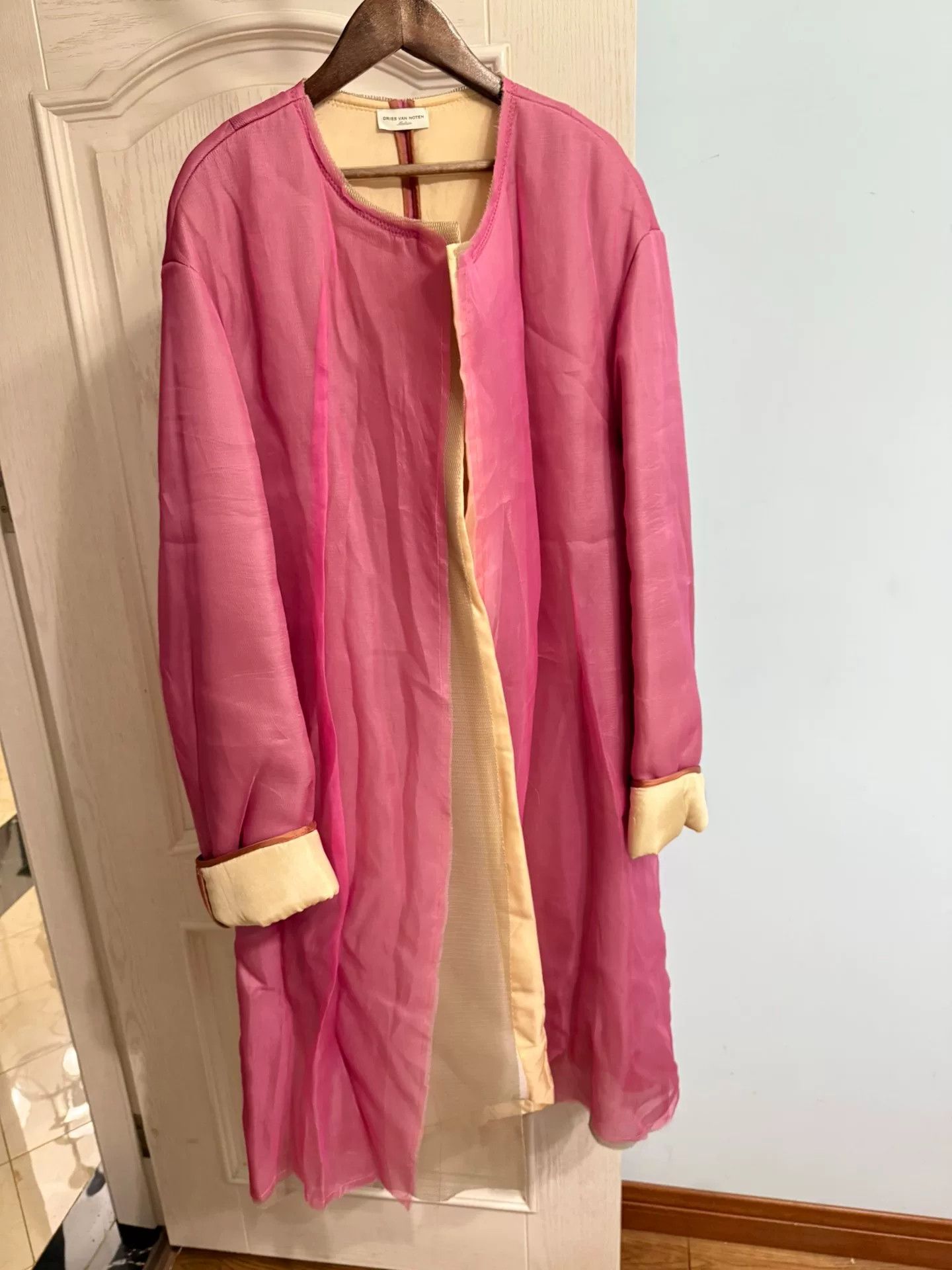 Dries Van Noten Dries Van Noten Silk Cotton Outerwear Jacket Size M / US 6-8 / IT 42-44 - 1 Thumbnail
