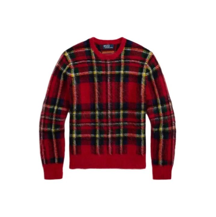 Polo Ralph Lauren Polo Ralph Lauren FW24 Plaid Long-Sleeve Knit Sweater Size US M / EU 48-50 / 2 - 1 Thumbnail