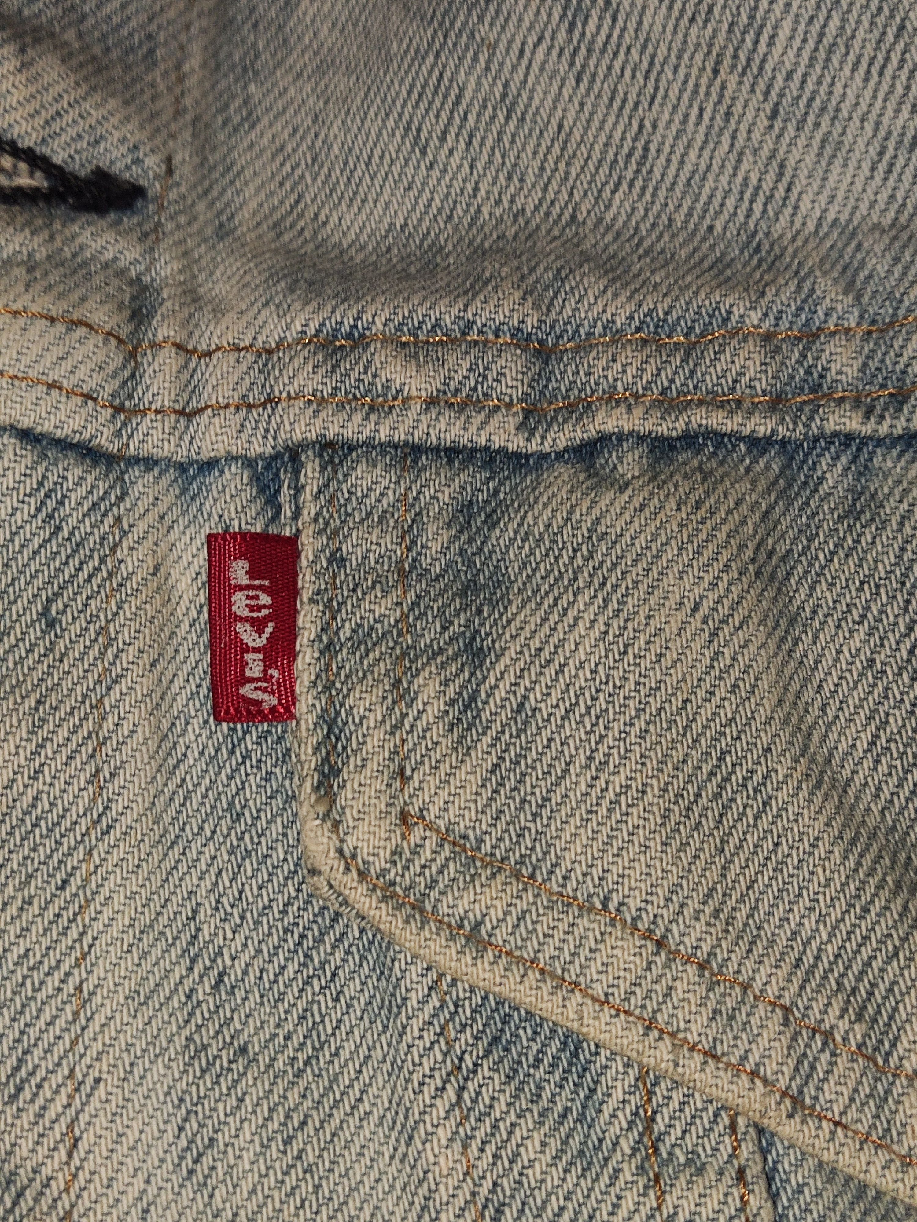 Levi's Vintage 70s Levis 07505-0217 Trucker Sleeveless Denim Jacket Size US M / EU 48-50 / 2 - 7 Thumbnail