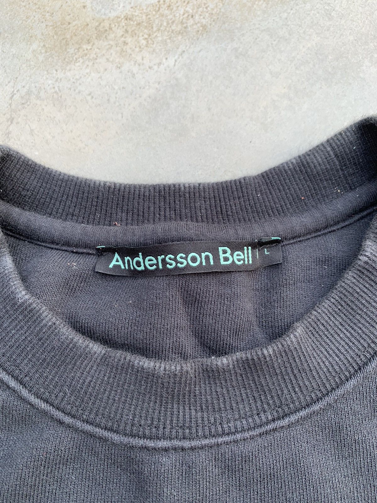 Andersson Bell Anderson Bell Rainbow Logo Sweatshirt Size US L / EU 52-54 / 3 - 4 Thumbnail