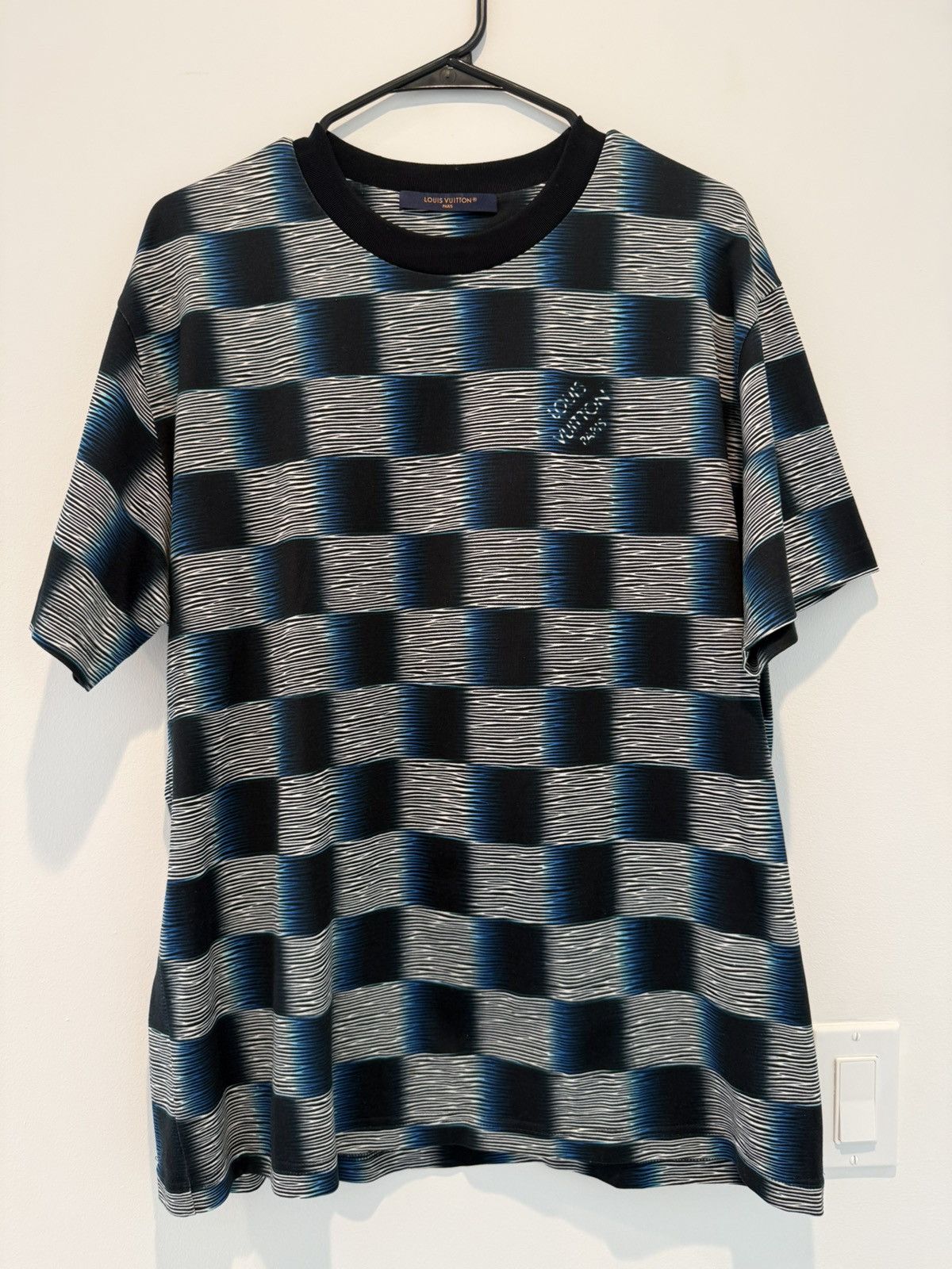 Louis Vuitton Louis Vuitton Short Sleeve Checkered Shirt Size US L / EU 52-54 / 3 - 1 Thumbnail