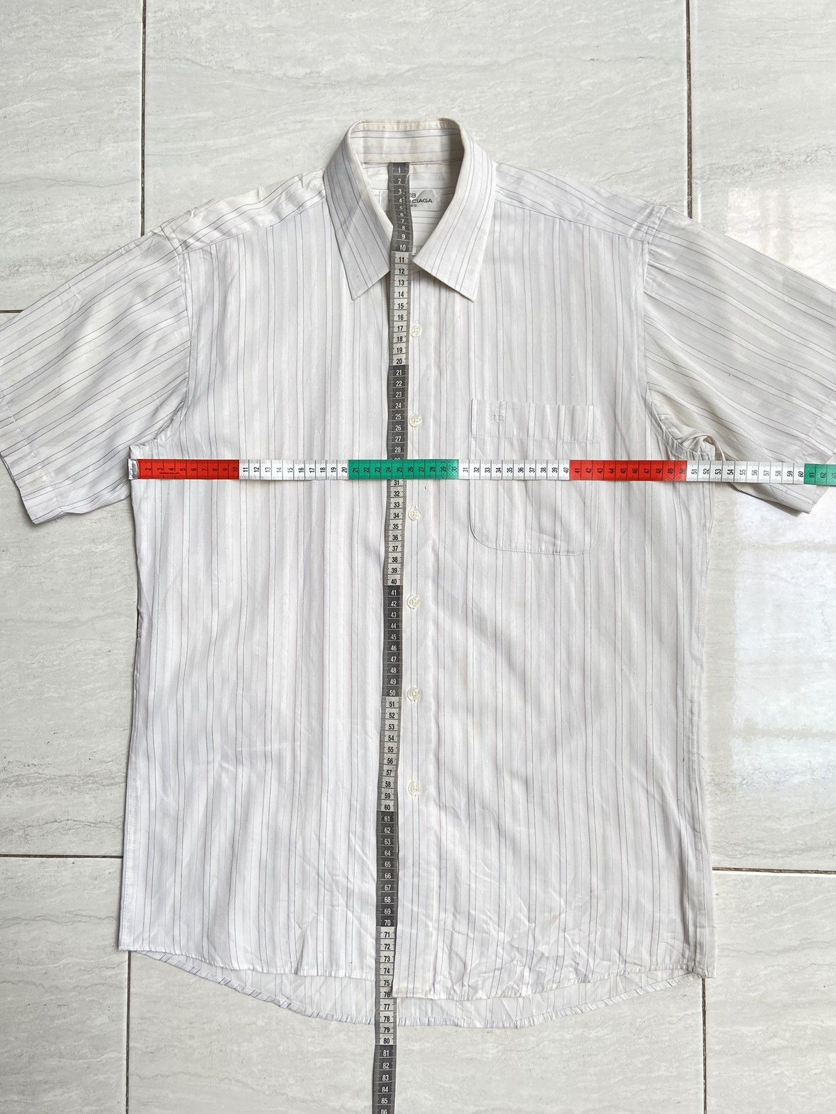 Balenciaga BALENCIAGA Striped Shirt Size US S / EU 44-46 / 1 - 2 Thumbnail
