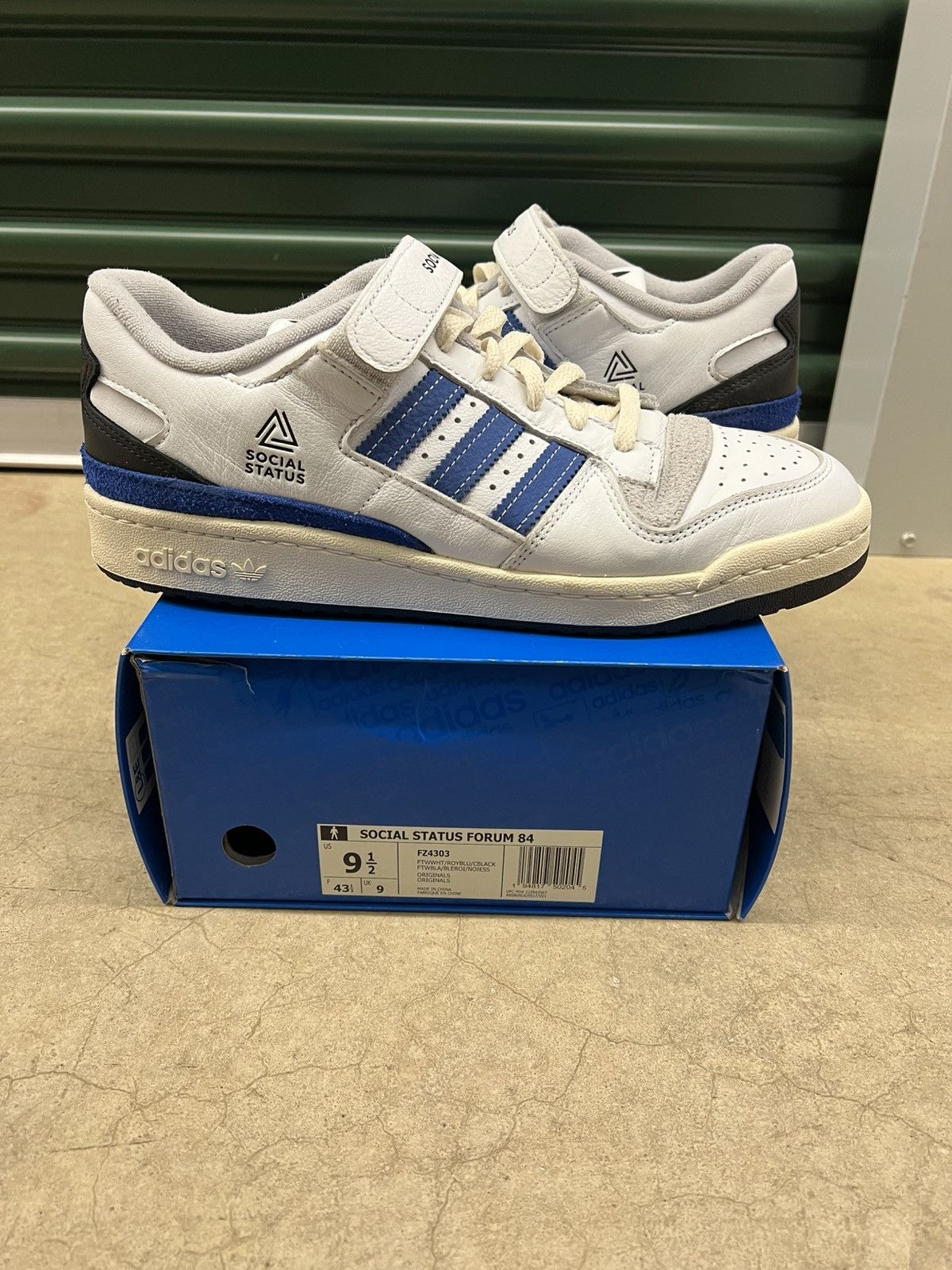 Adidas Adidas Forum Low x Social Status White Size 9.5 Size US 9.5 / EU 42-43 - 1 Thumbnail