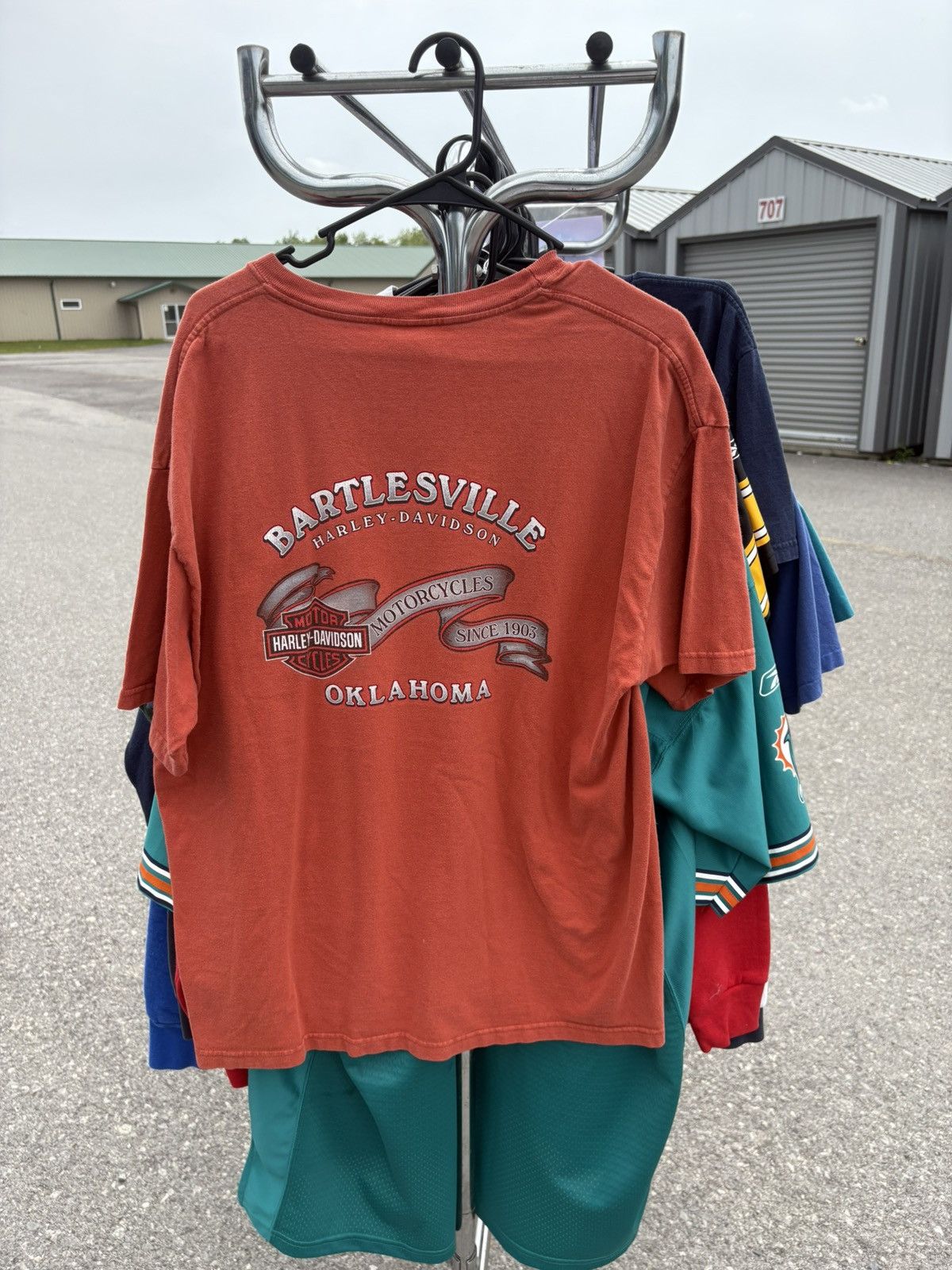 Harley Davidson × Vintage Vintage 2005 Harley Davidson Oklahoma T-Shirt Size US XL / EU 56 / 4 - 2 Thumbnail