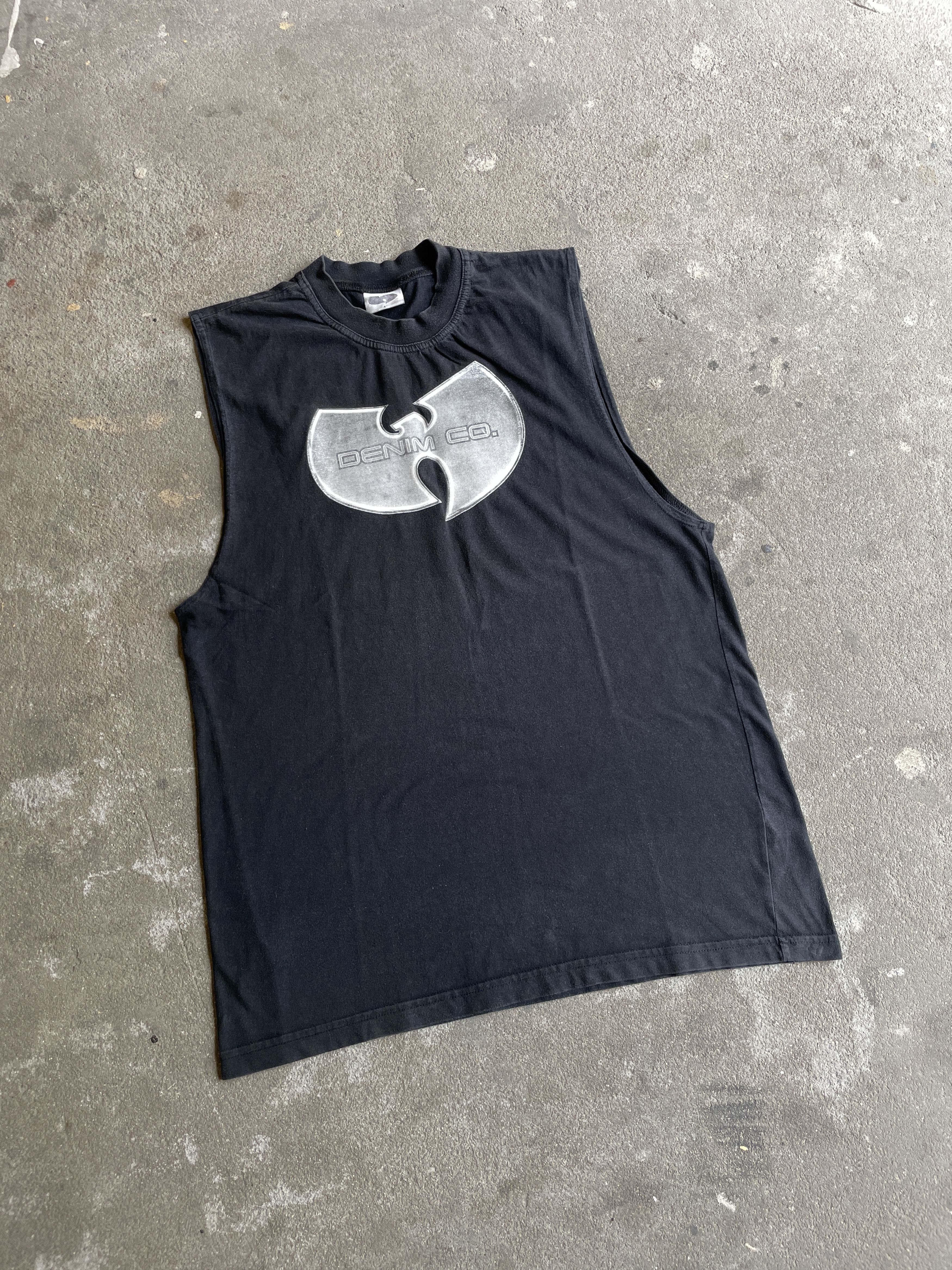 Wu-Tang Clan Vintage washed black tank top wu wear Size US L / EU 52-54 / 3 - 1 Thumbnail