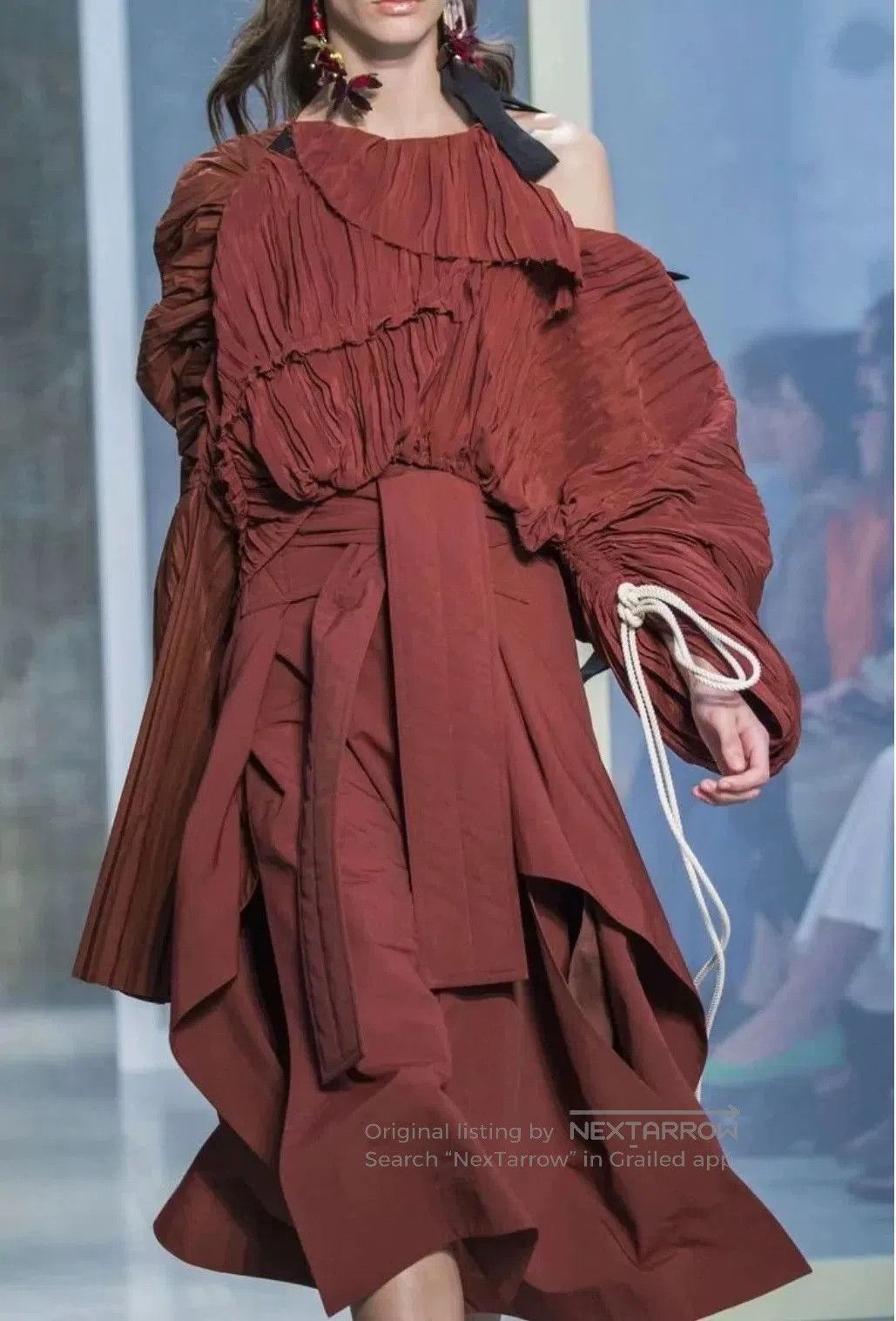 Marni Marni 2017 SS Drawstring Ruffled Top. Size S / US 4 / IT 40 - 7 Thumbnail