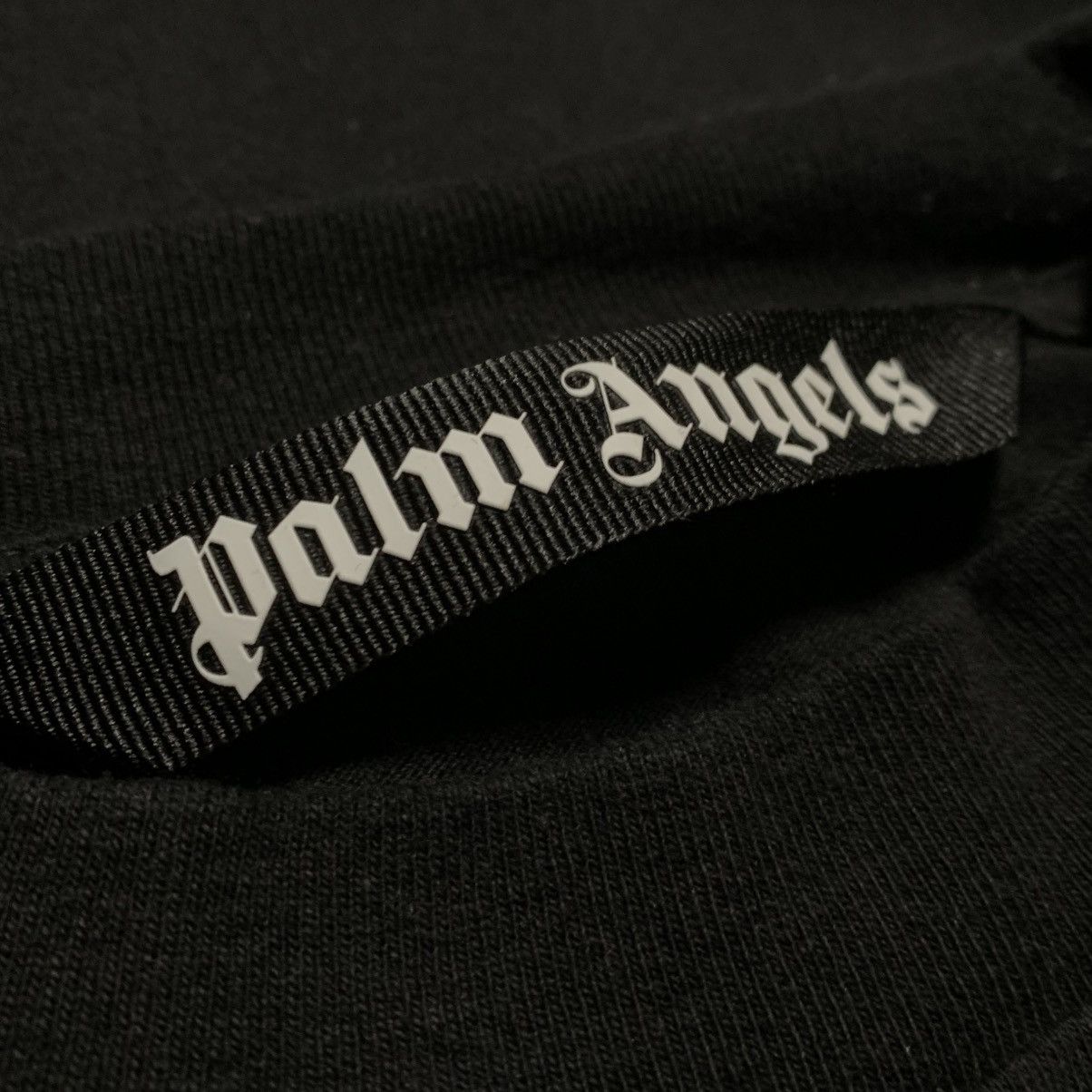 Palm Angels Palm Angels Small Burning Head Logo Black Tee Size US S / EU 44-46 / 1 - 5 Thumbnail