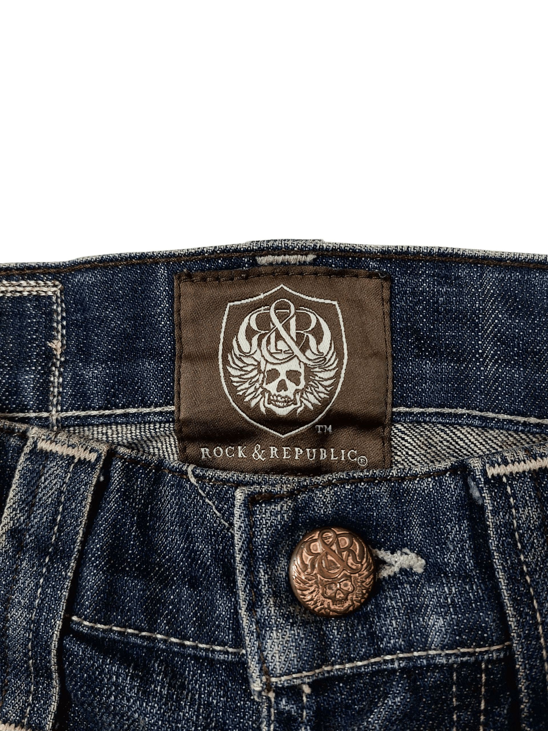Rock & Republic Rock & Republic Flare Classic Baggy Style Denim Size US 31 - 9 Thumbnail